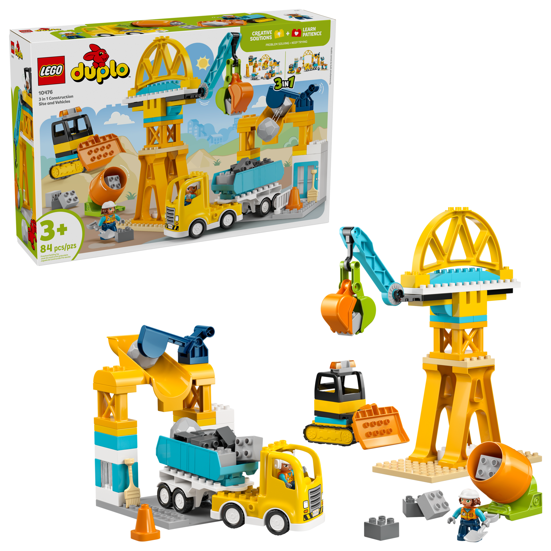3 In 1 Construction Site And Vehicles - Image 2
