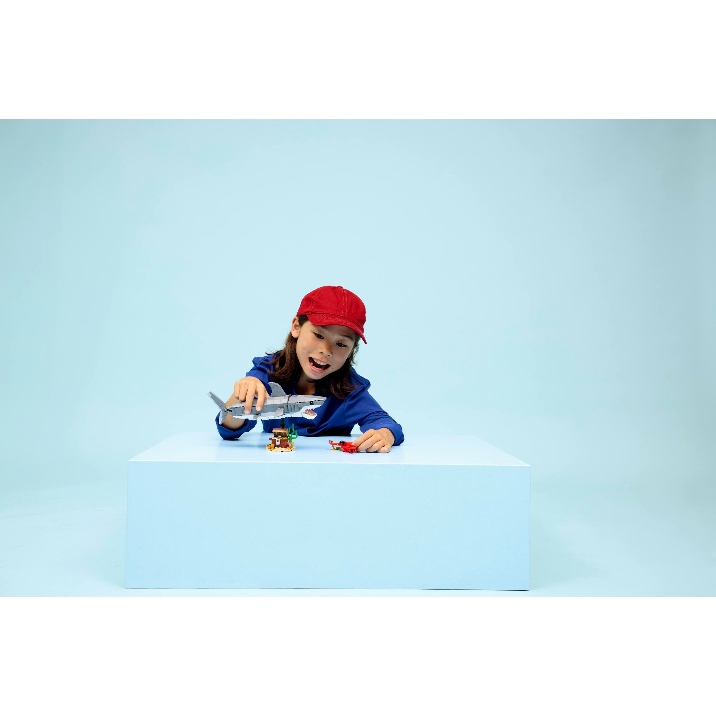 Fierce Shark With A Treasure Chest - Image 6