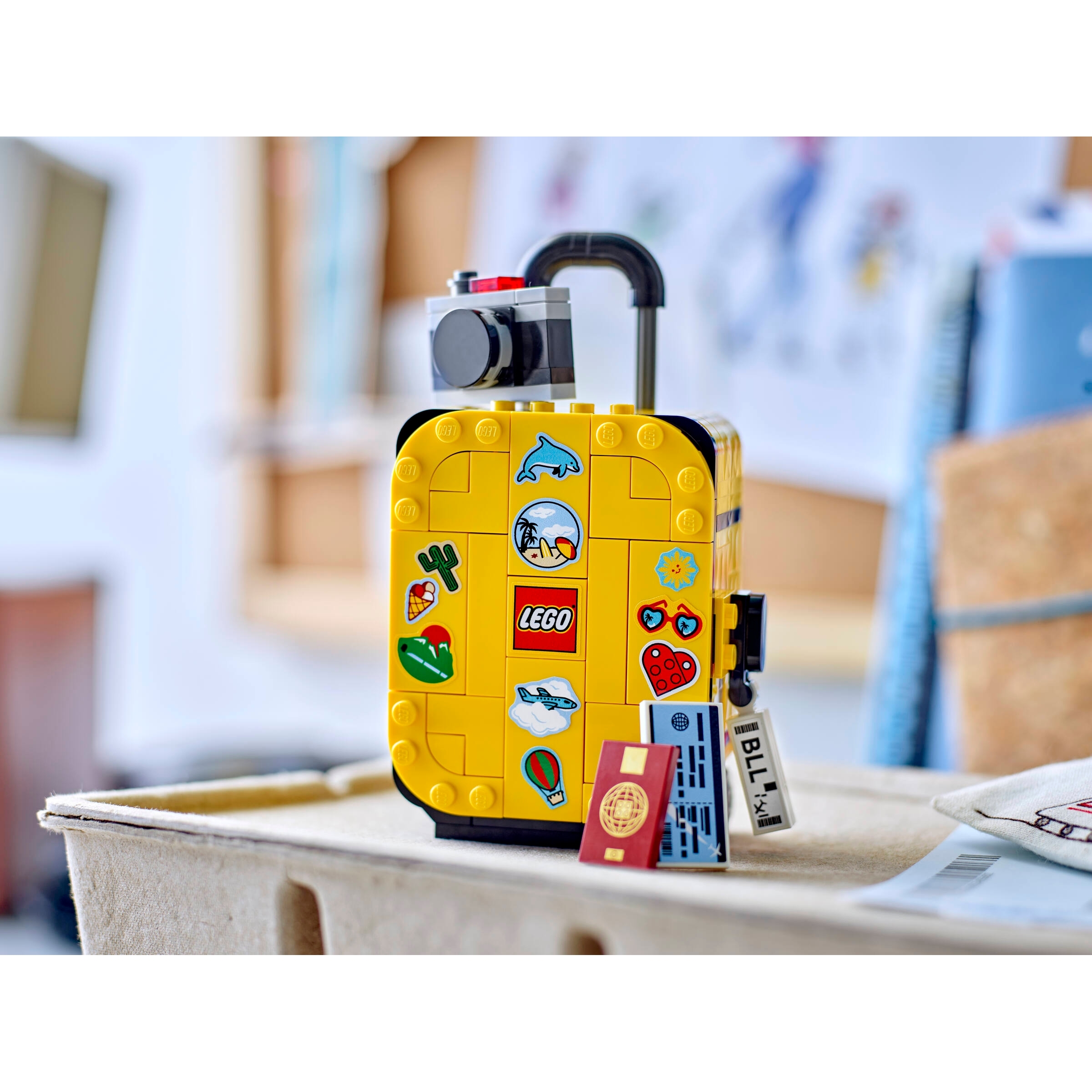 Yellow Travel Suitcase - Image 6