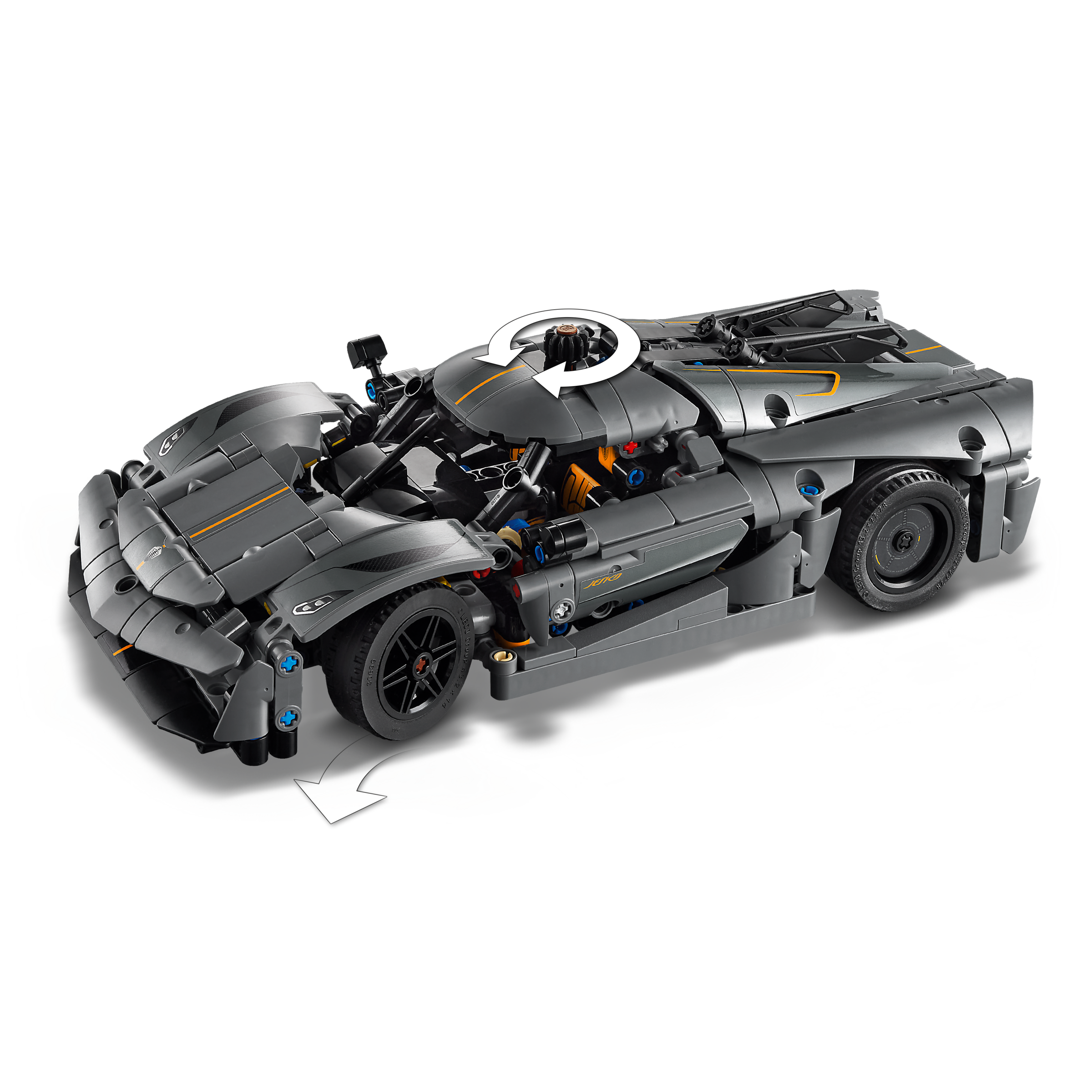 Koenigsegg Jesko Absolut Grey Hypercar - Image 6