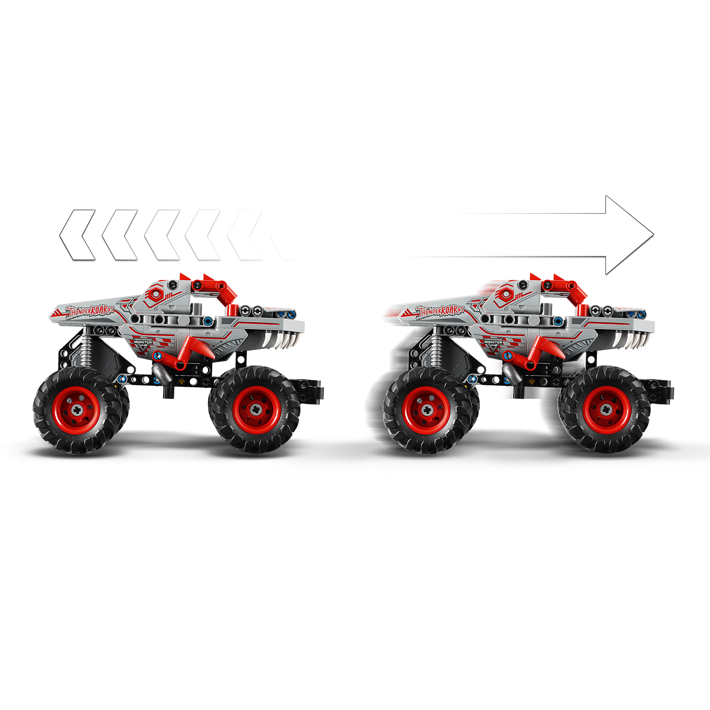 Monster Jam Thunderroarus Pull-Back - Image 4