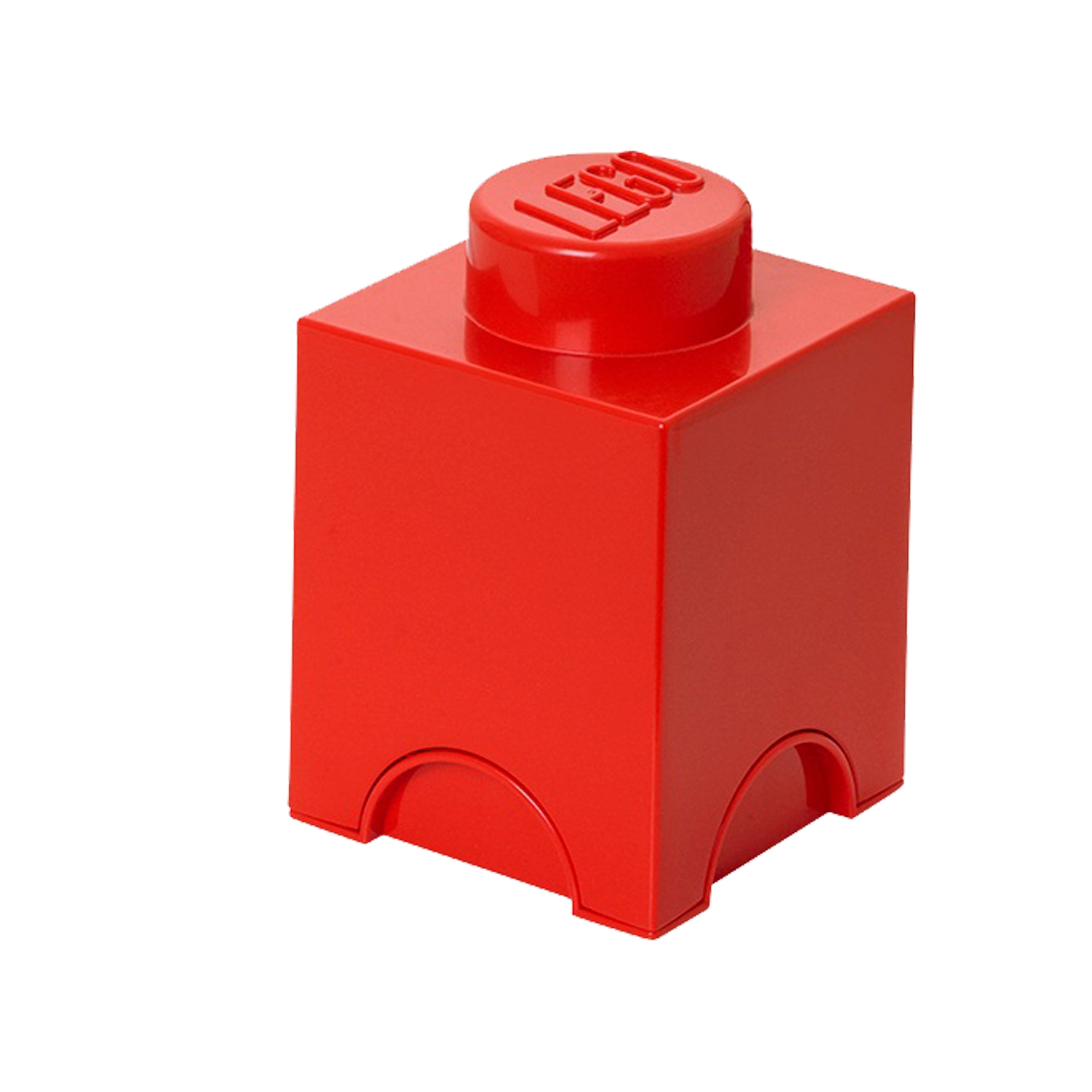 Lego 1-Stud Red Storage Brick