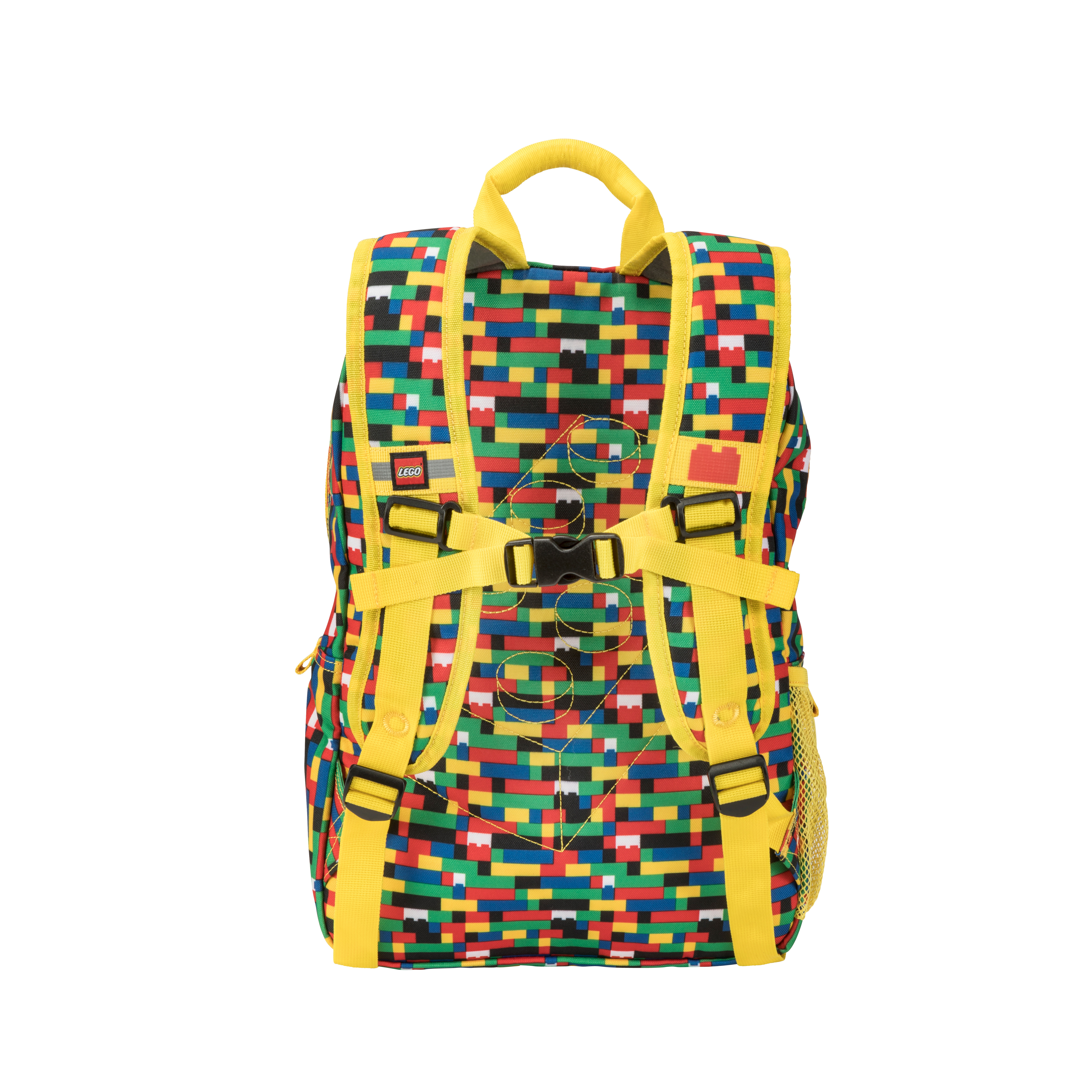 Lego Red/Blue Brick Print Eco Heritage Backpack - Image 2