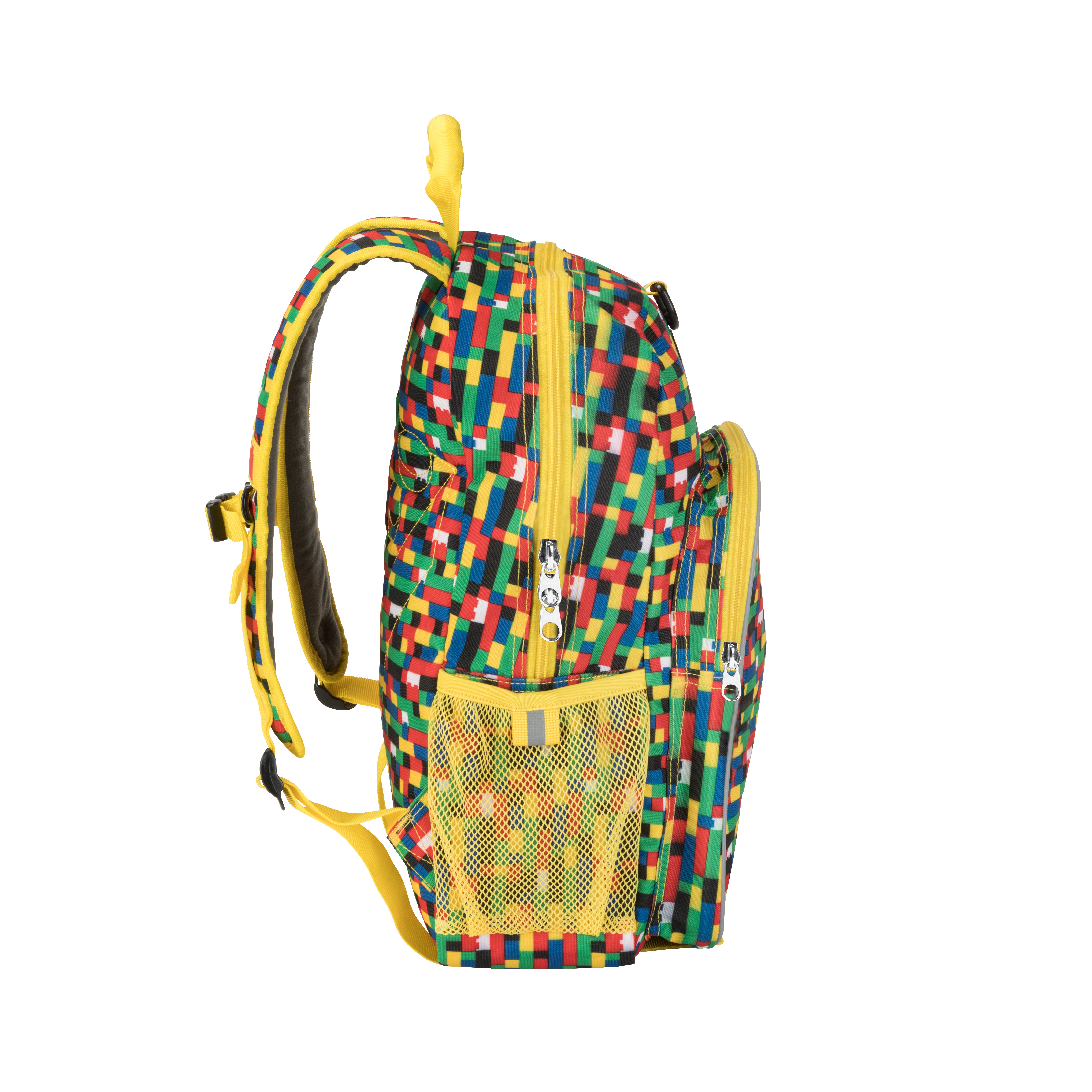 Lego Red/Blue Brick Print Eco Heritage Backpack - Image 3