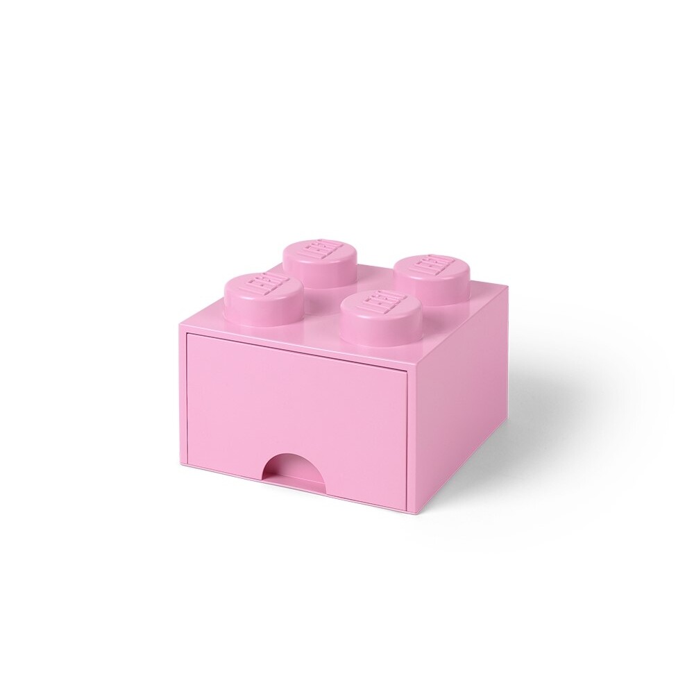 Lego 4-Stud Light Purple Storage Brick Drawer - Image 2
