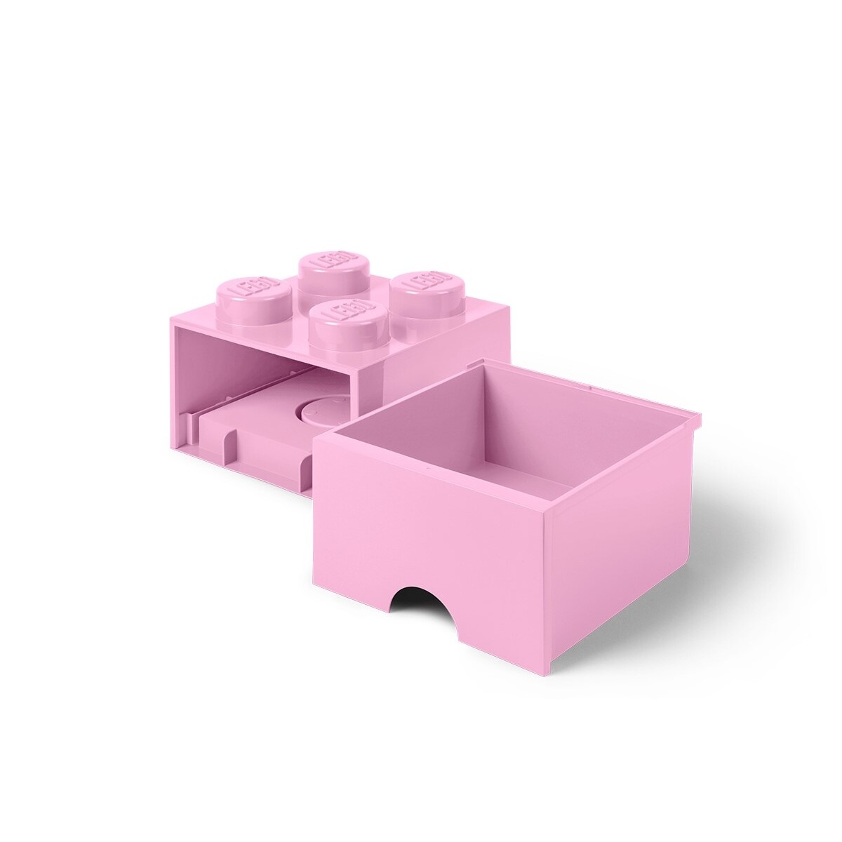 Lego 4-Stud Light Purple Storage Brick Drawer - Image 3
