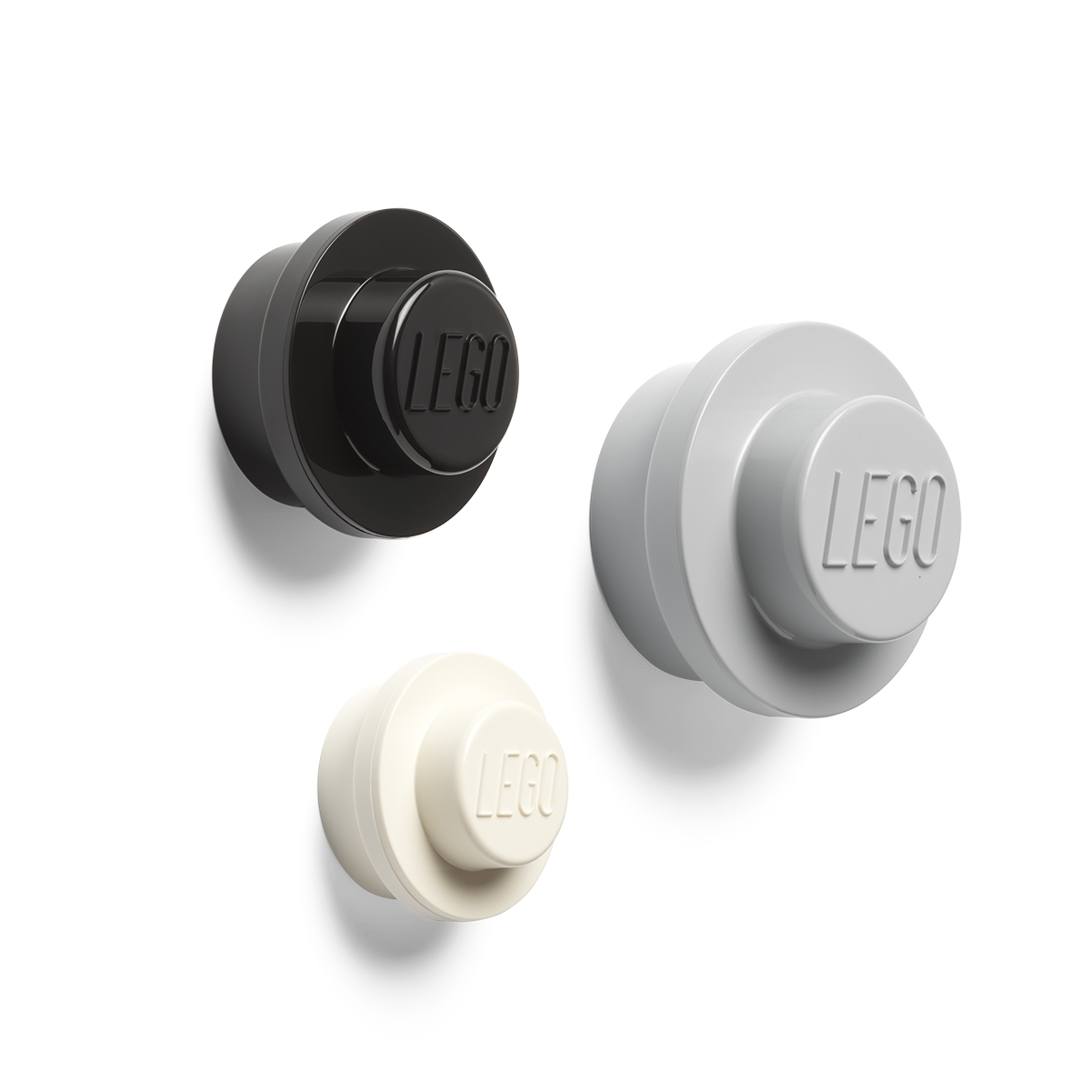 White, Black And Gray Wall Hanger Set