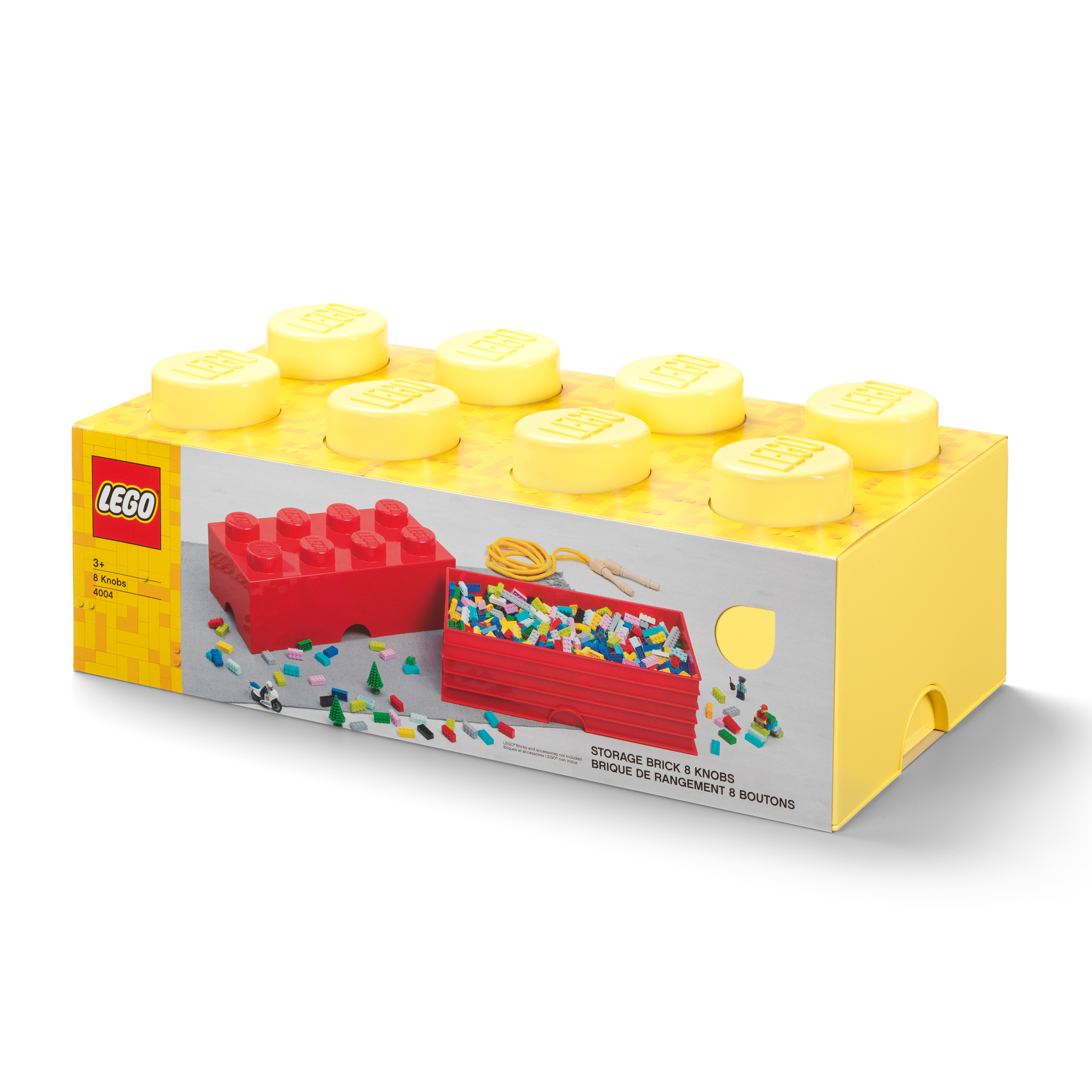 Storage Brick 8-Stud – Cool Yellow - Image 2