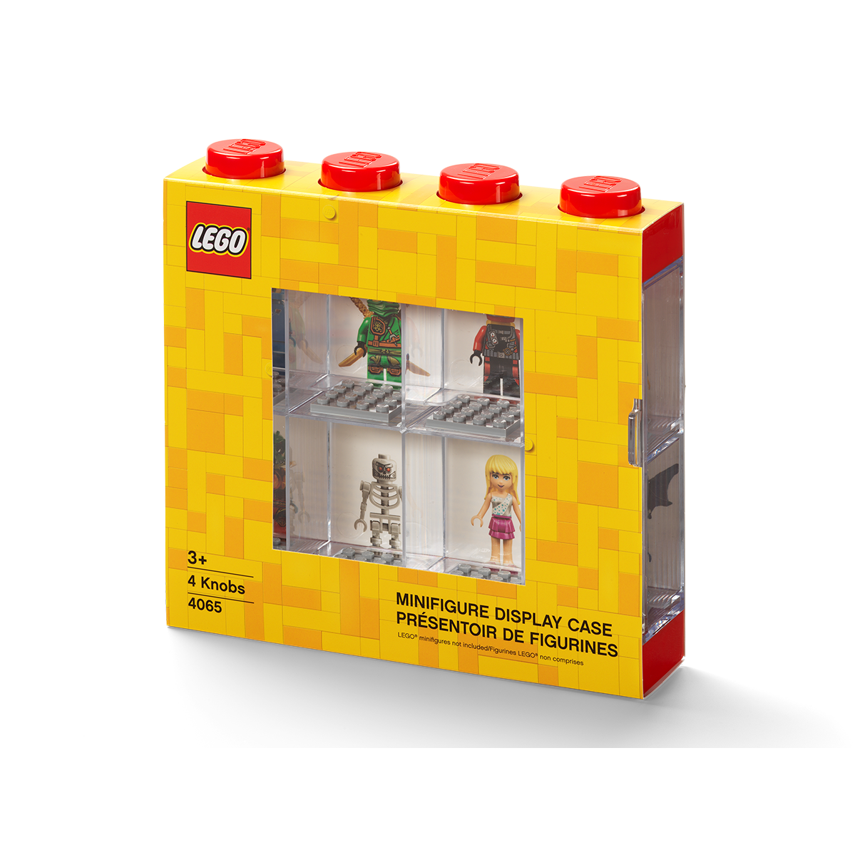 8-Minifigure Display Case – Red - Image 2