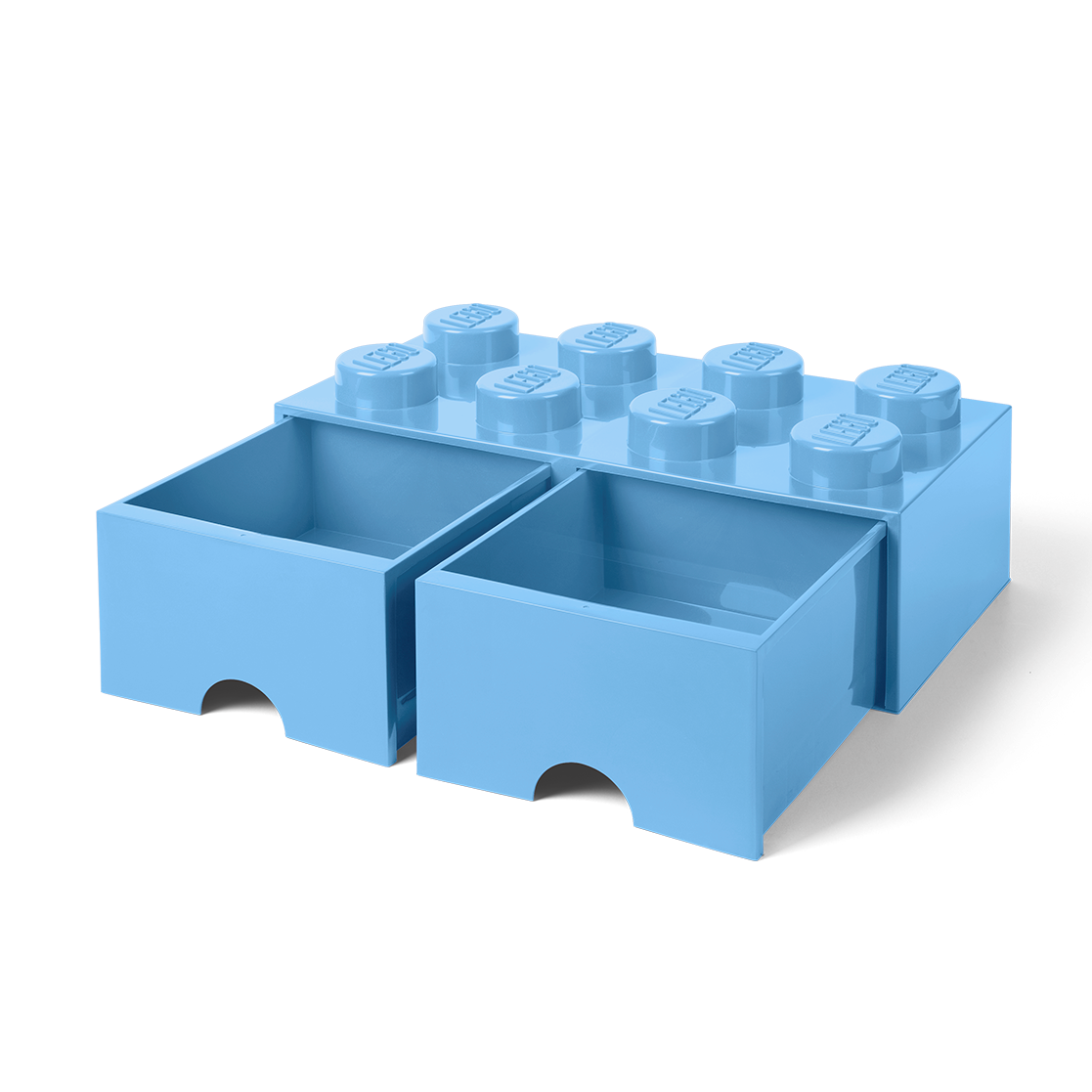 8-Stud Brick Drawer – Light Blue - Image 3