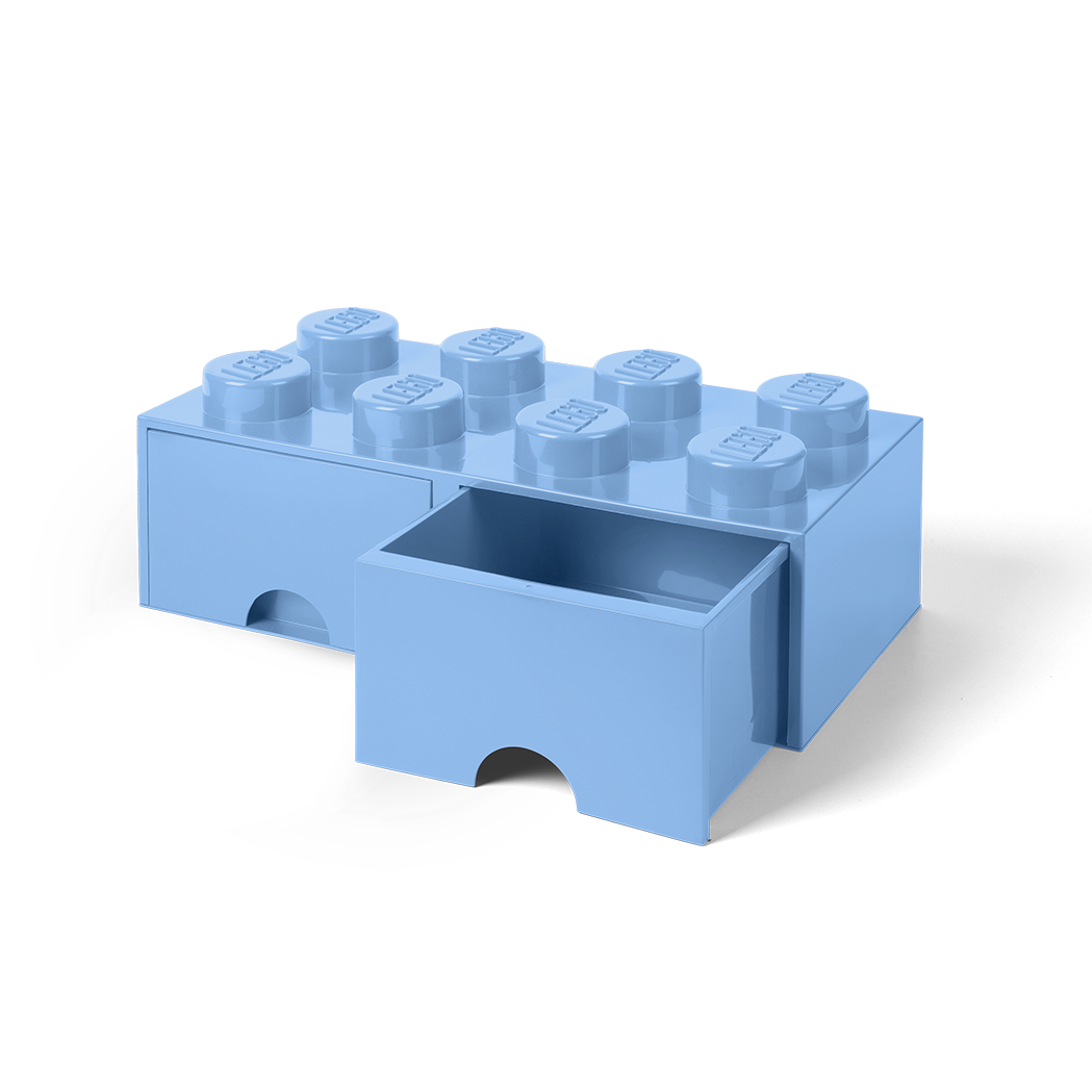 8-Stud Brick Drawer – Light Blue - Image 4