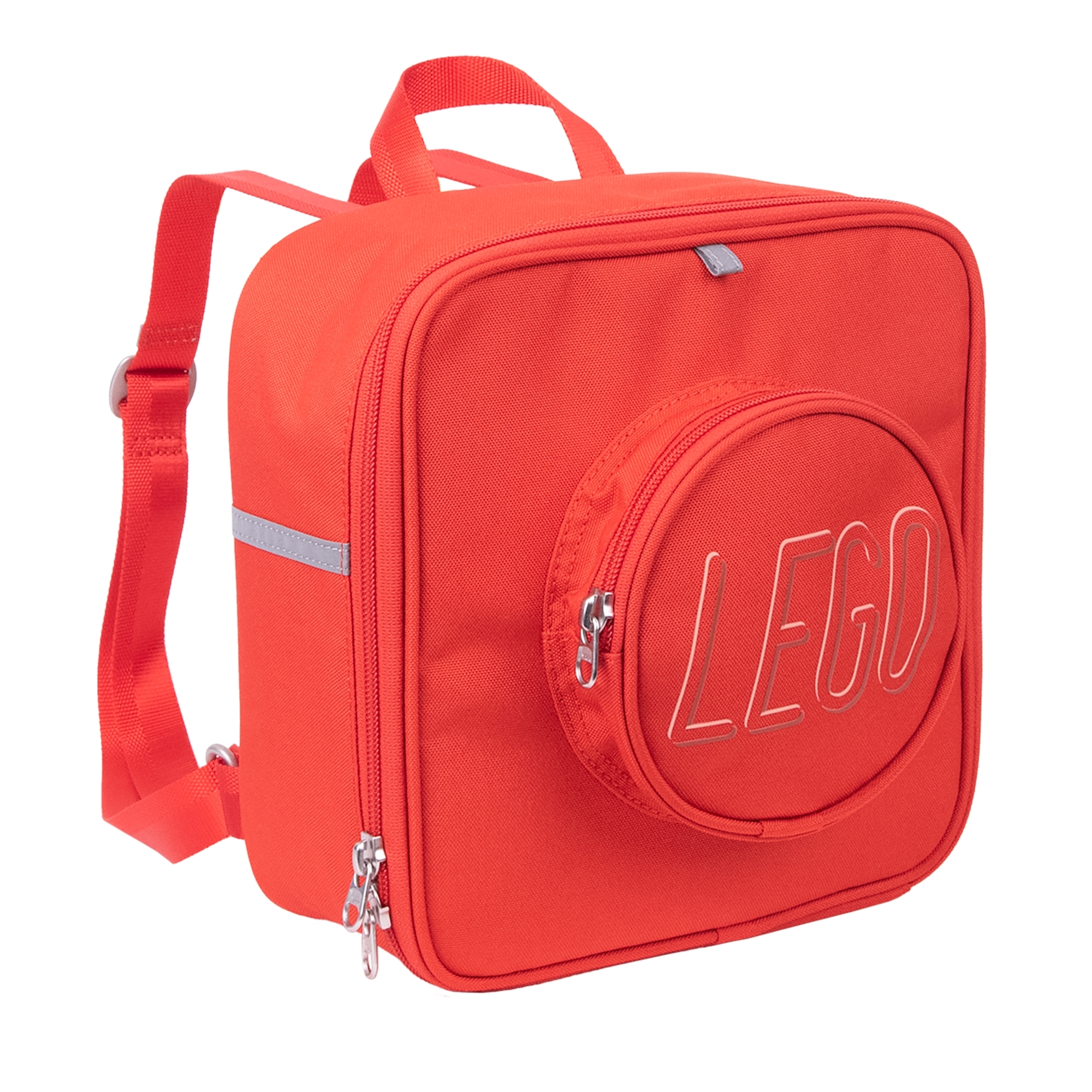 Brick Backpack 1 Stud – Red
