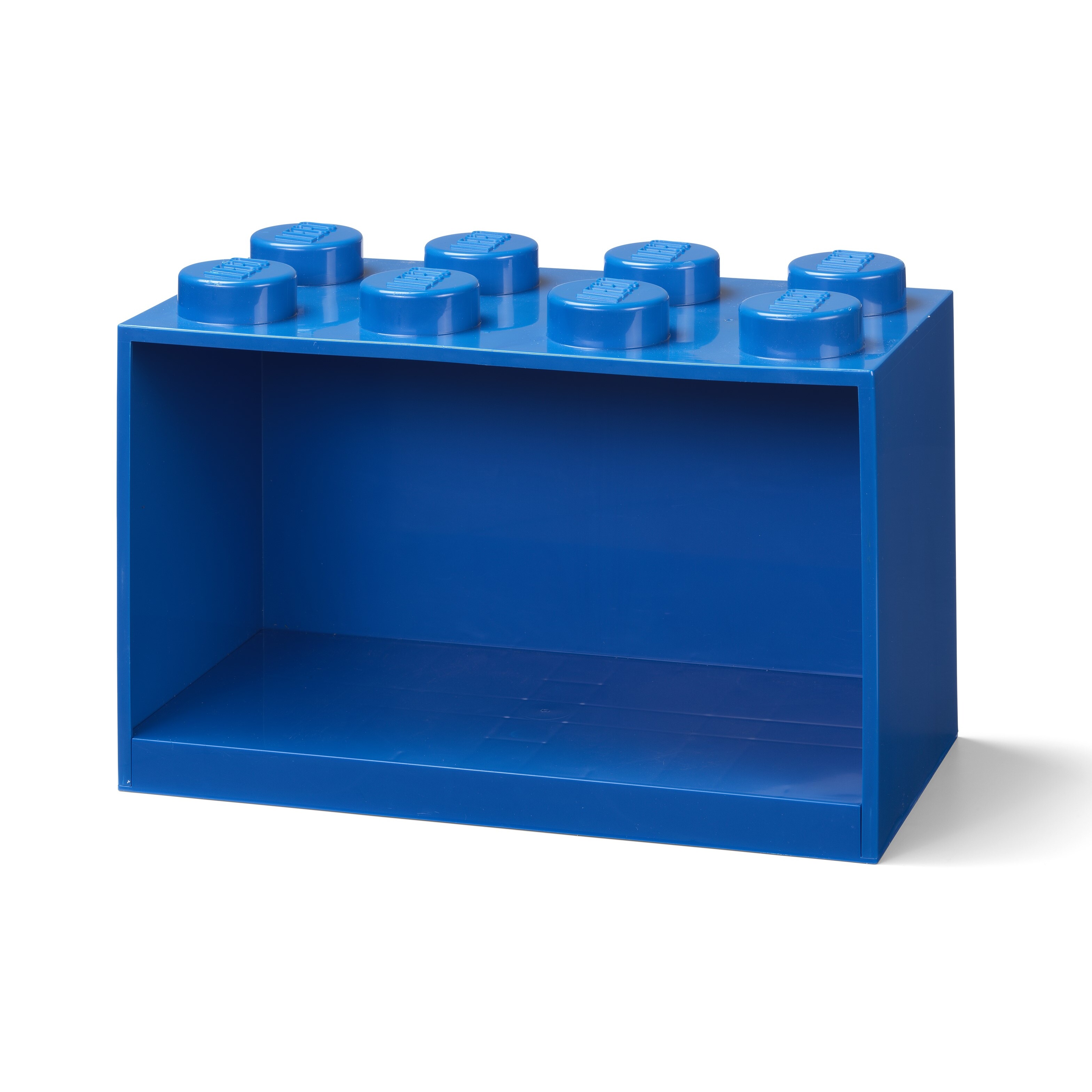 8-Stud Brick Shelf – Blue