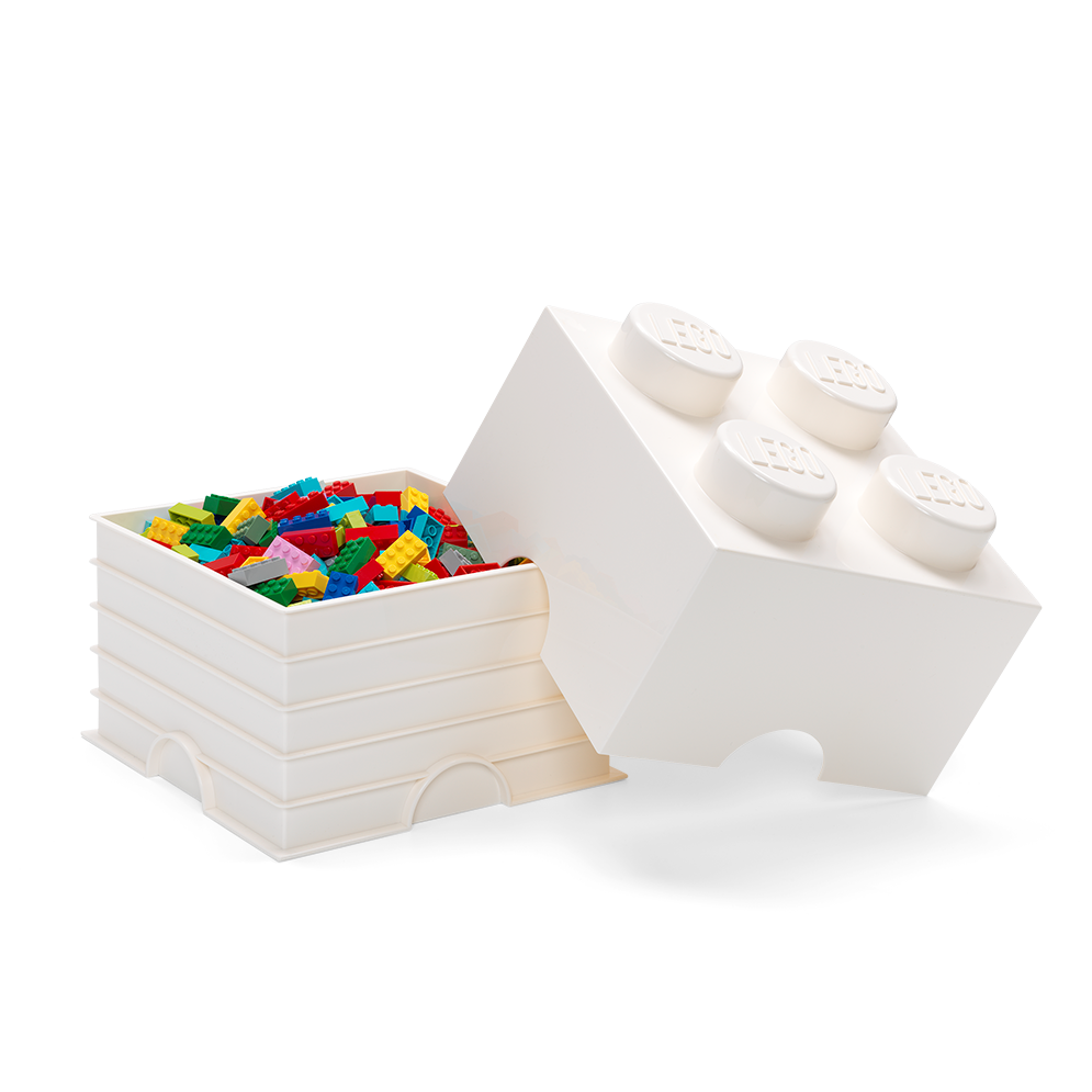 4-Stud Storage Brick – White - Image 3