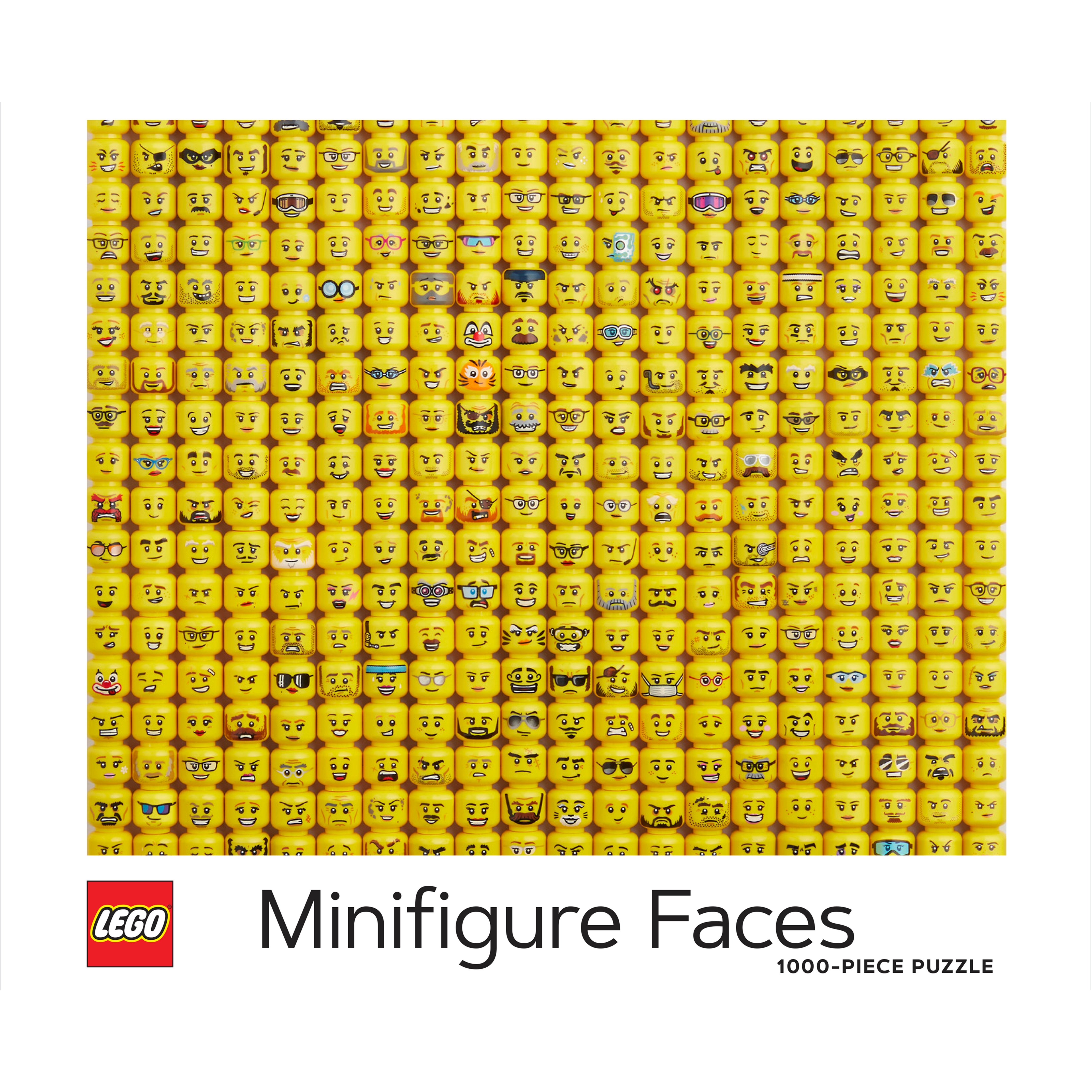 Minifigure Faces 1,000-Piece Puzzle