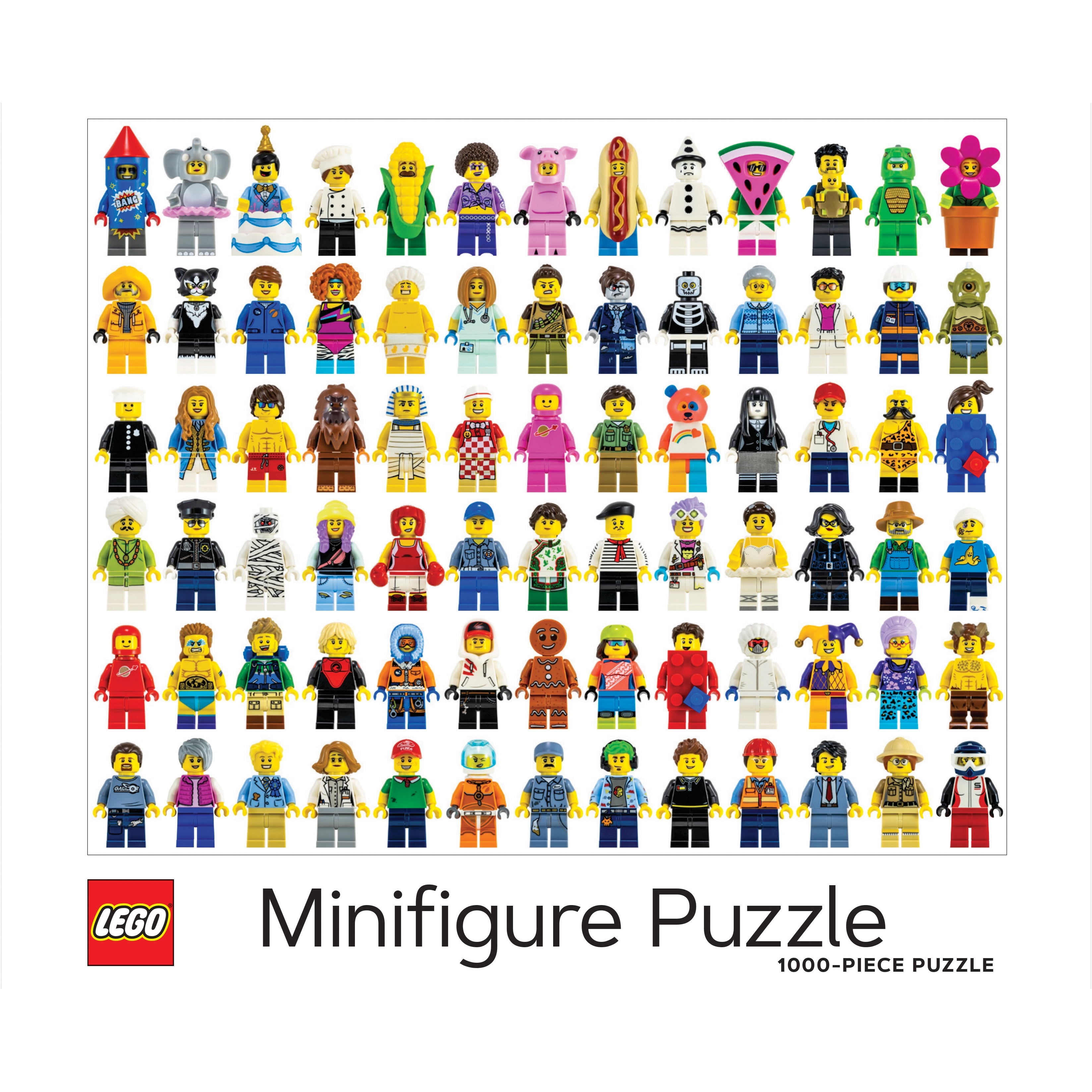Minifigure 1,000-Piece Puzzle