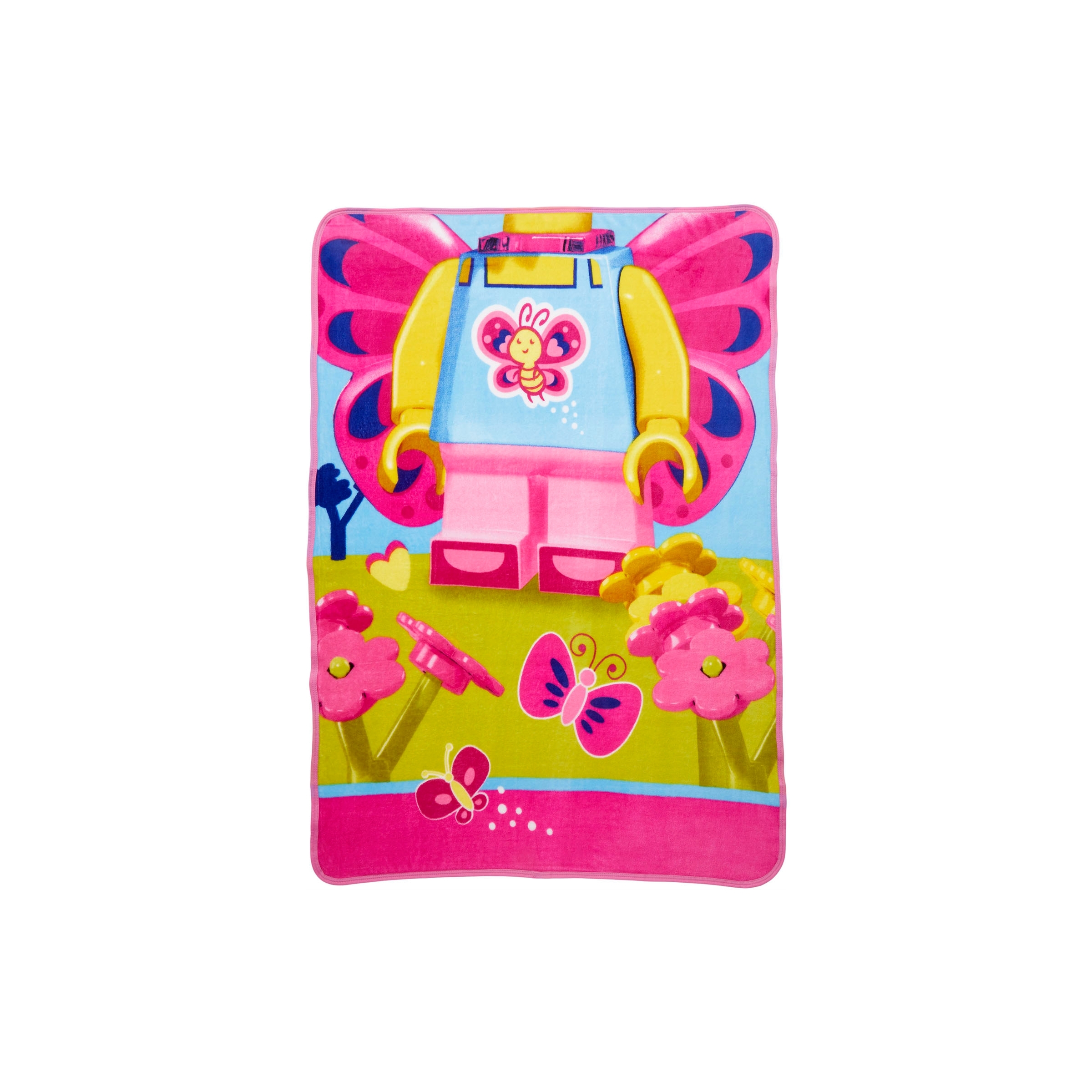 Lego Butterfly 46 In. X 60 In. Throw