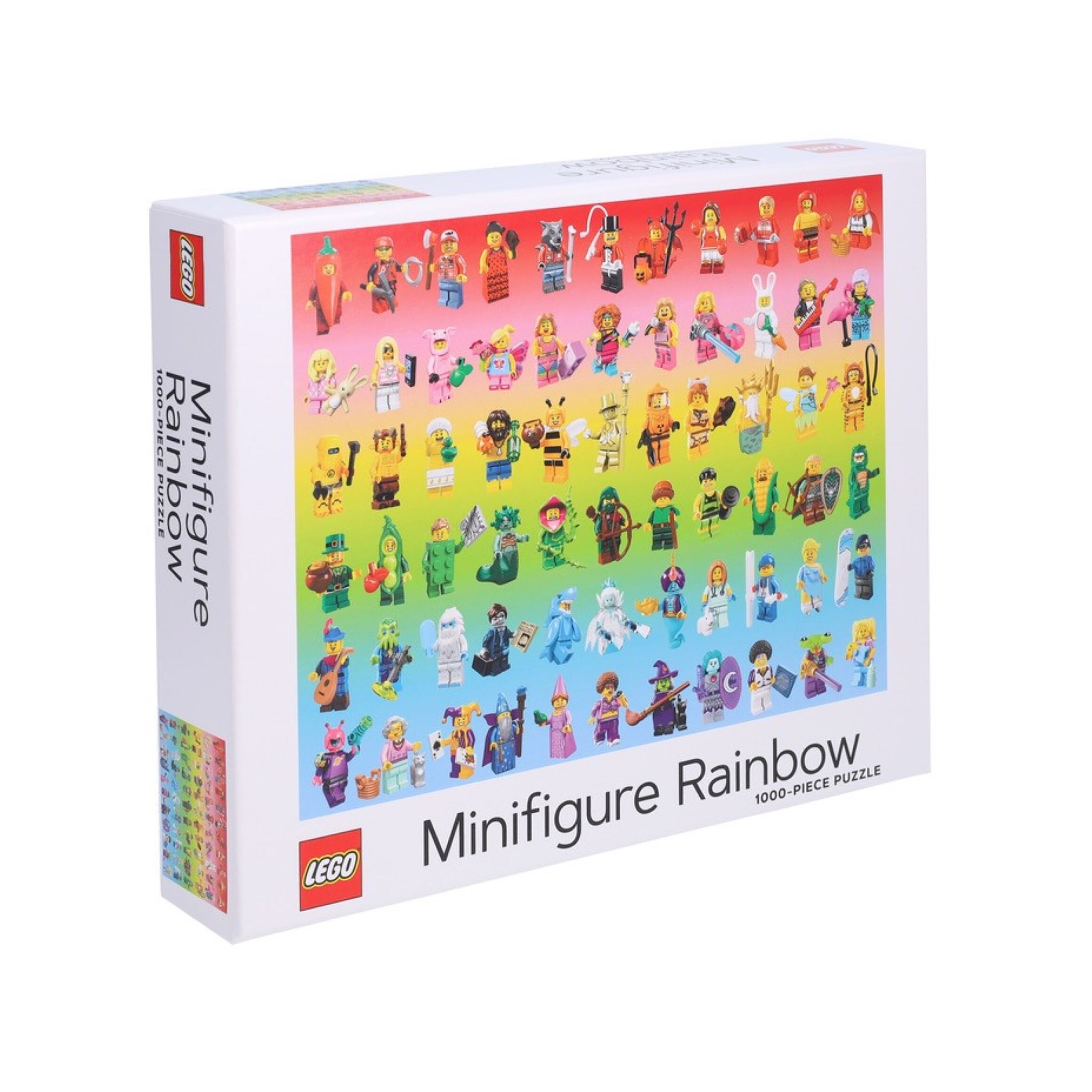 Minifigure Rainbow 1,000-Piece Puzzle