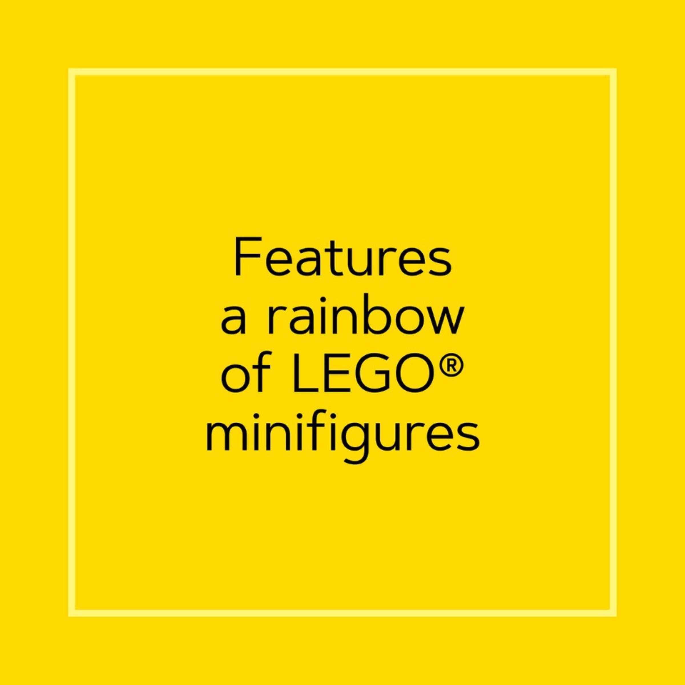 Minifigure Rainbow 1,000-Piece Puzzle - Image 3