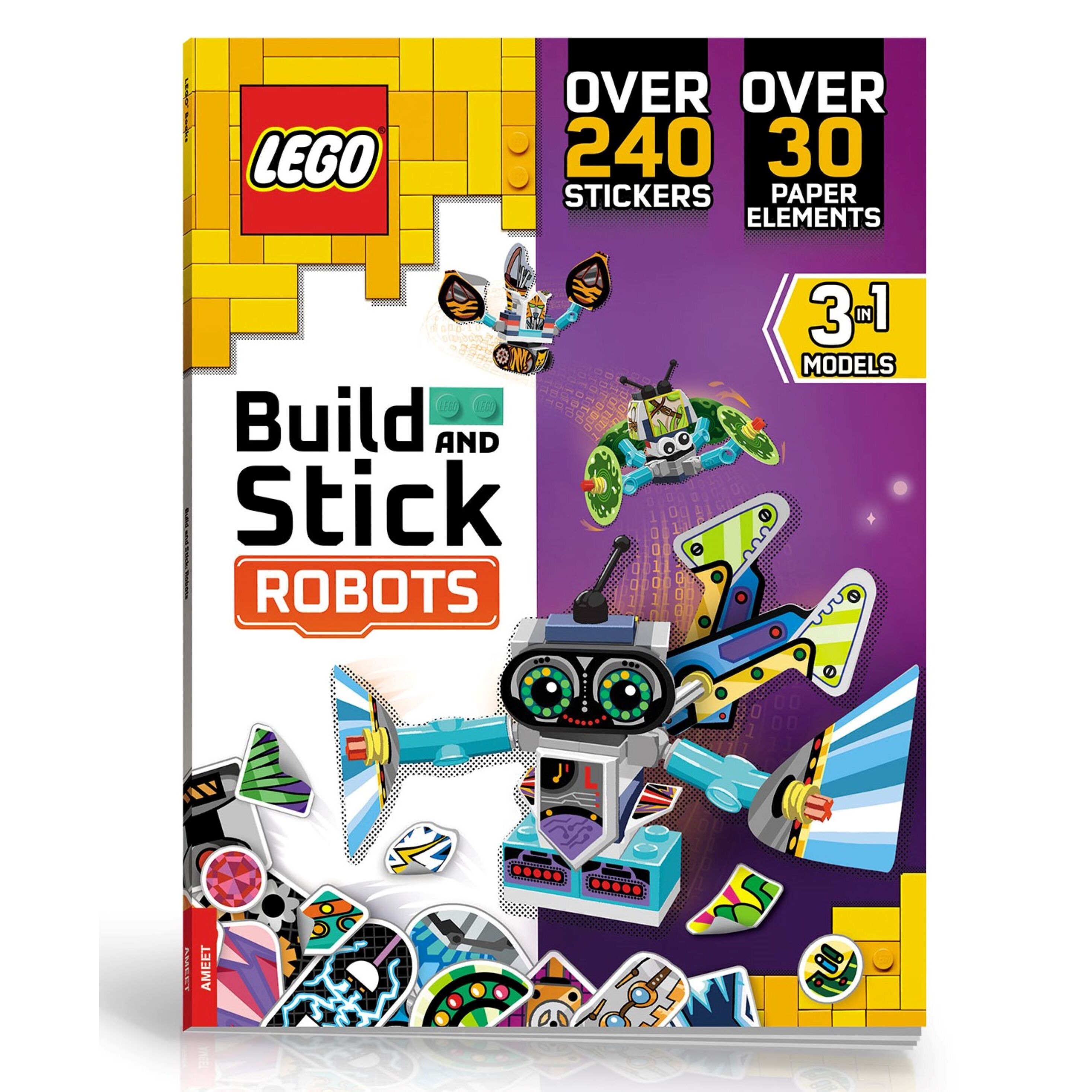Build And Stick: Robots Book - Image 2