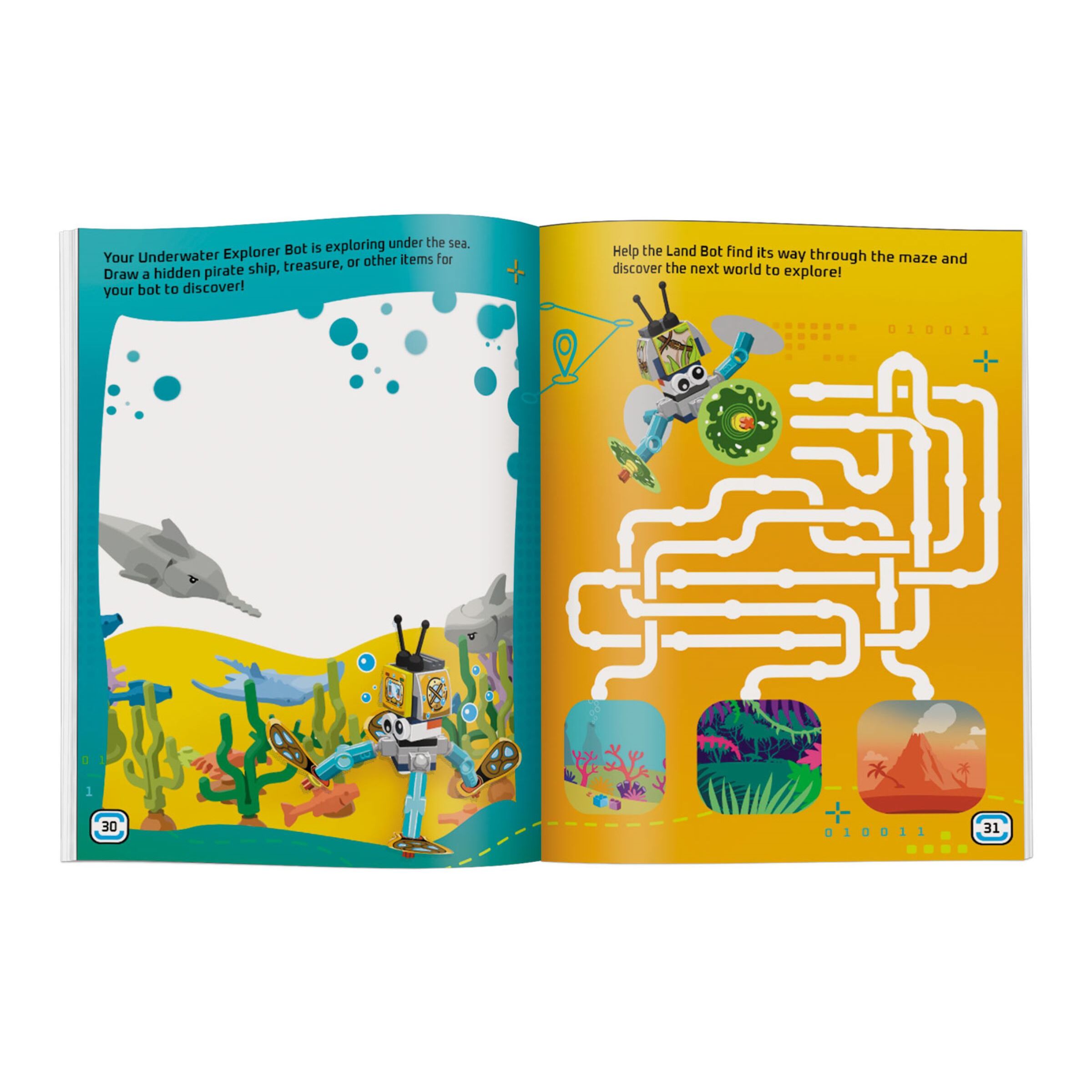 Build And Stick: Robots Book - Image 6