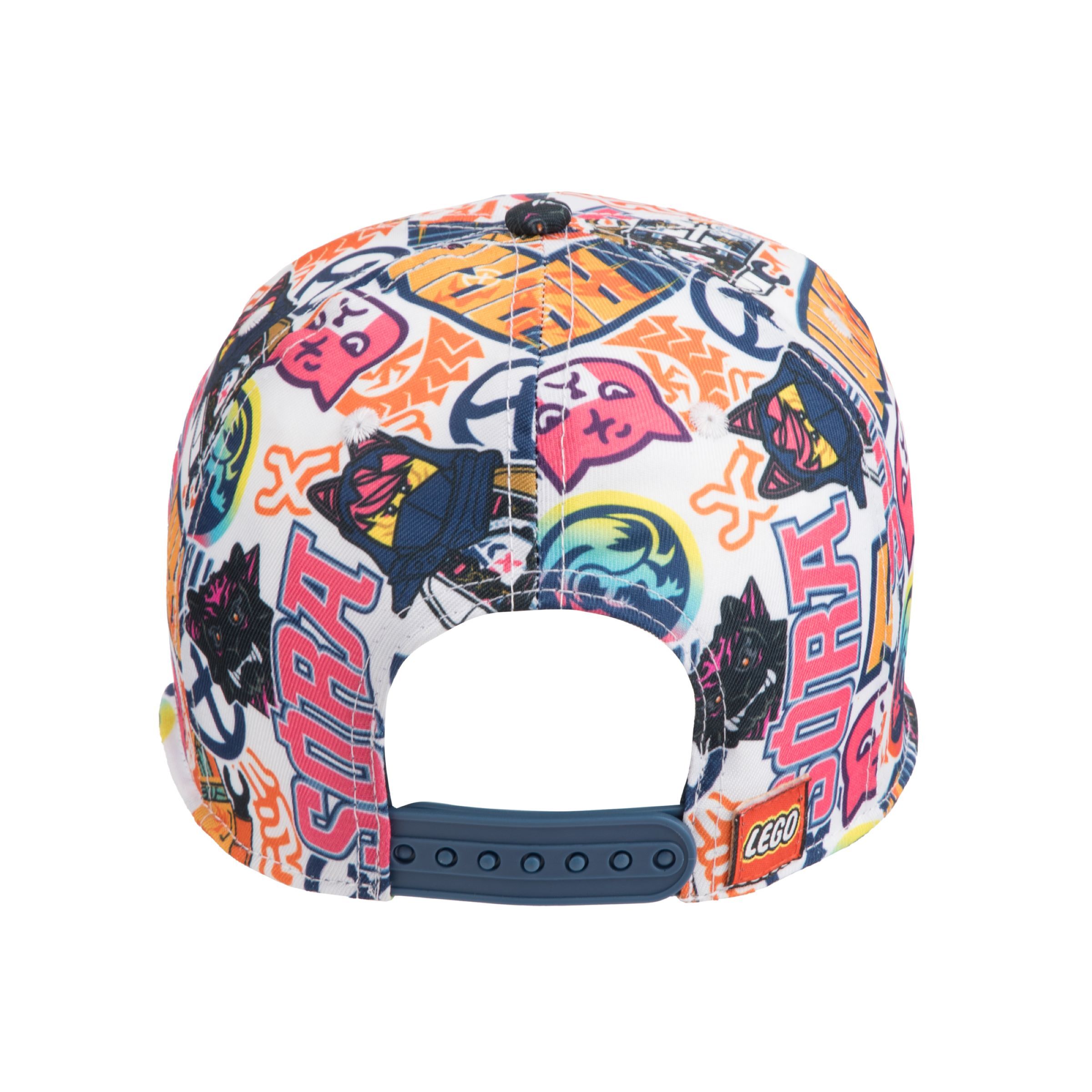 Twill Baseball Cap With Aop Print - Image 3