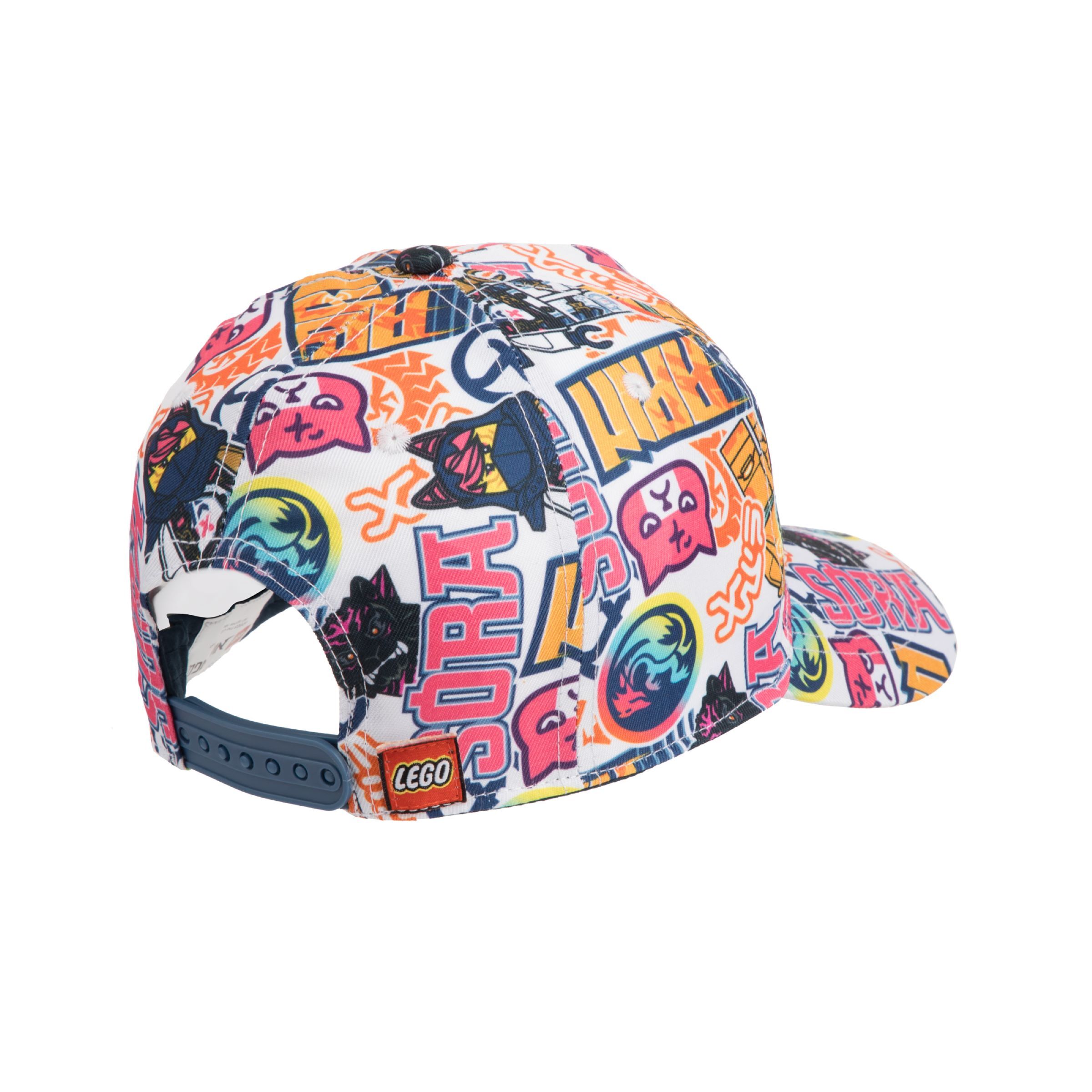 Twill Baseball Cap With Aop Print - Image 4