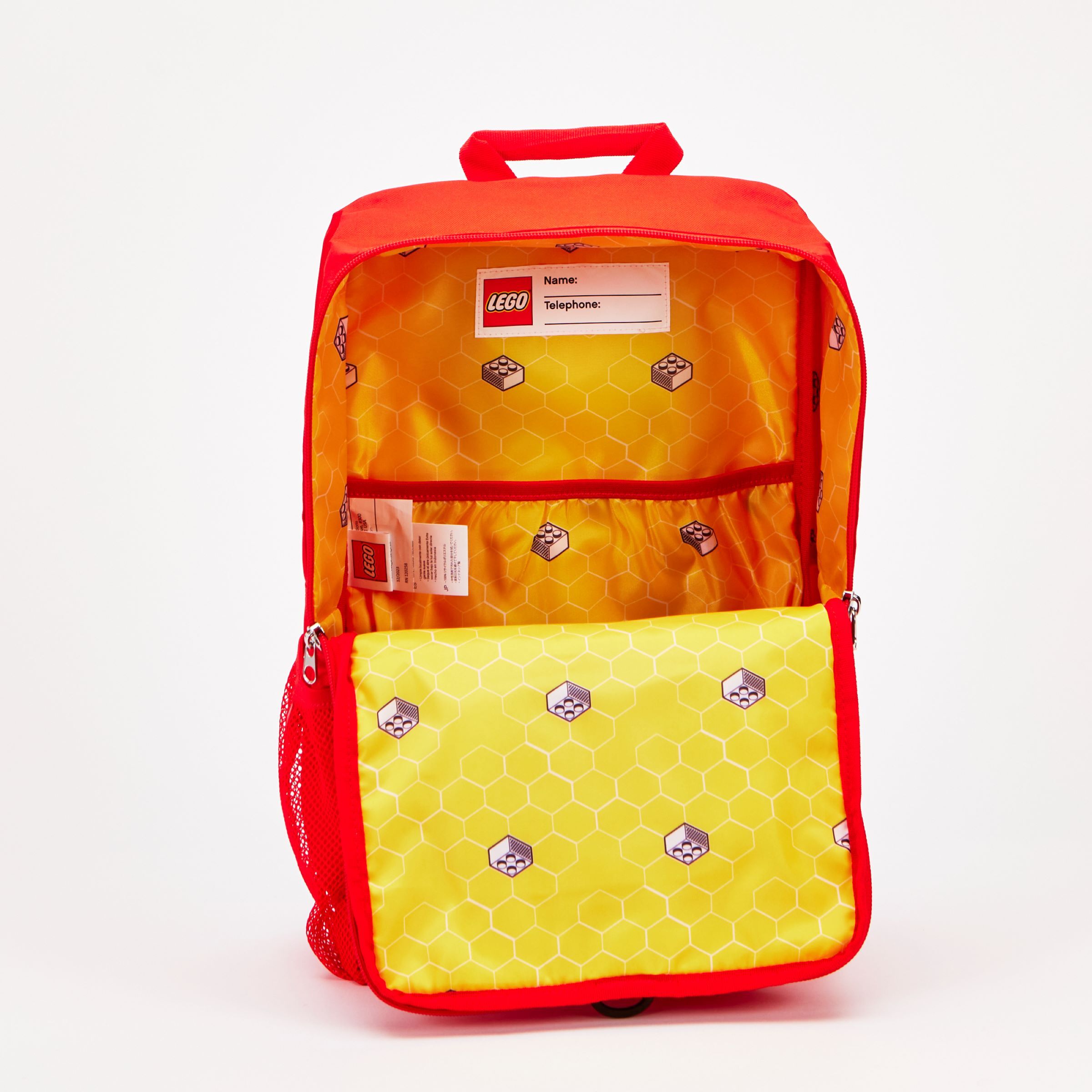 Brick Backpack – Red - Image 3