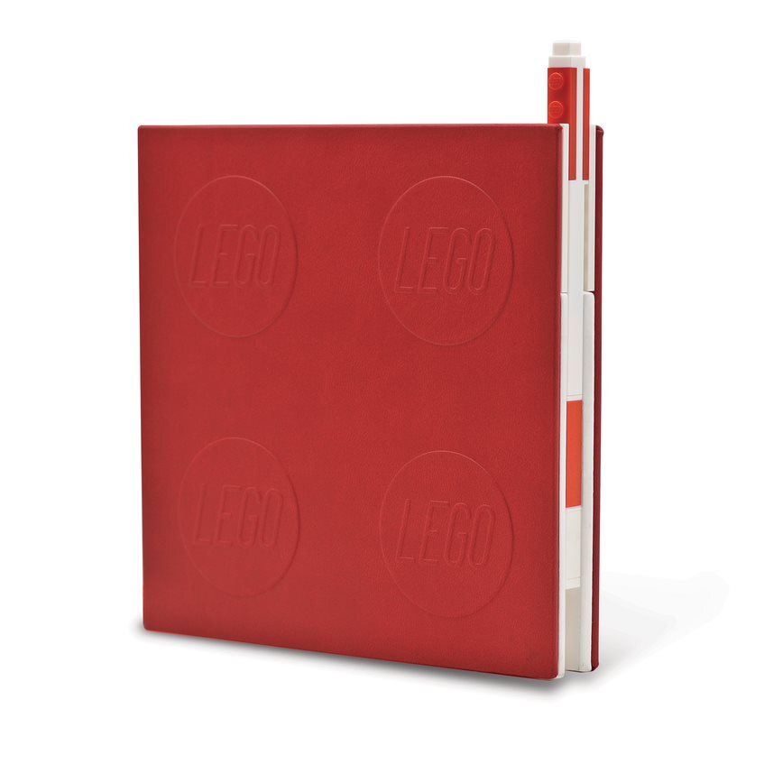 Locking Notebook With Gel Pen – Red - Image 4