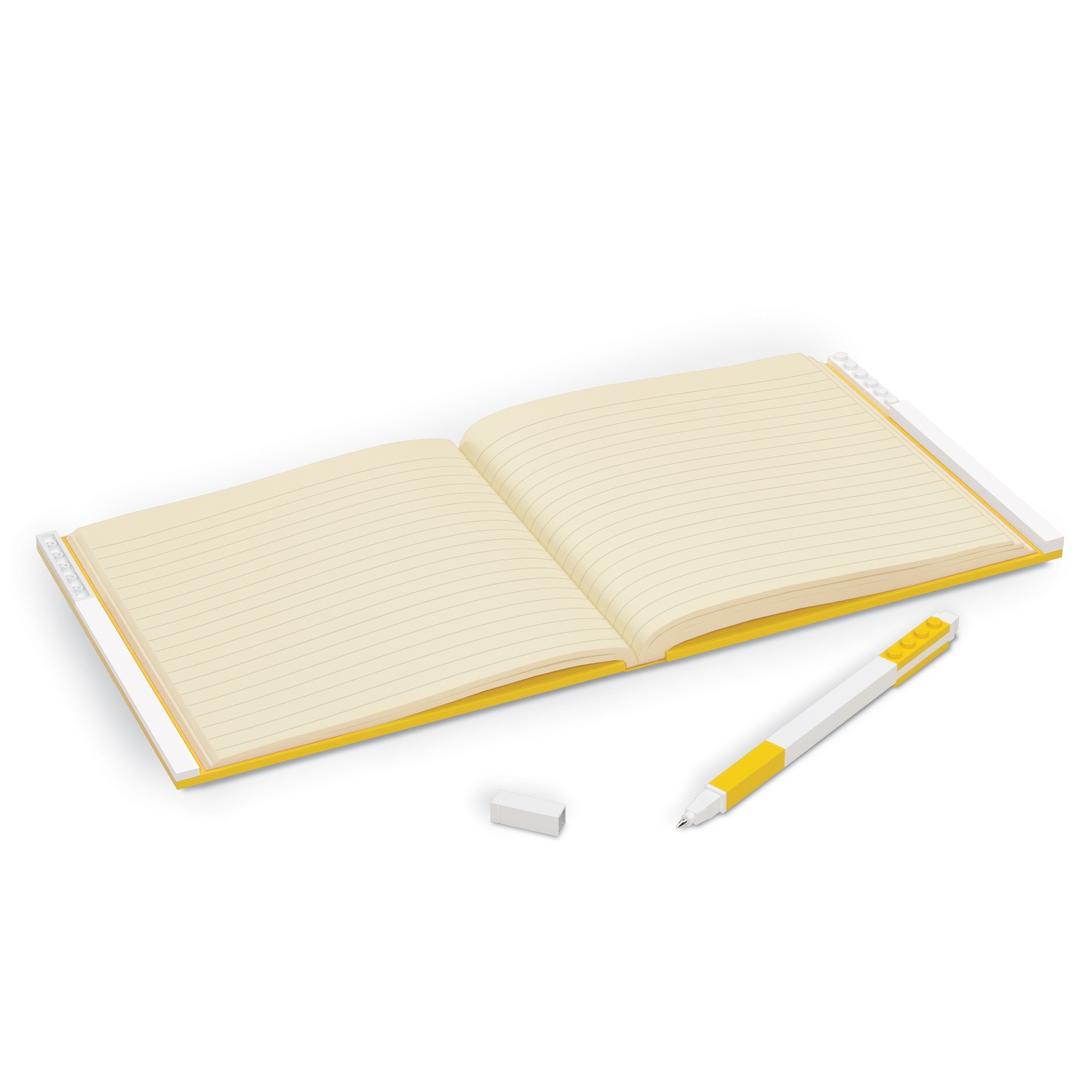 Locking Notebook With Gel Pen – Yellow - Image 4