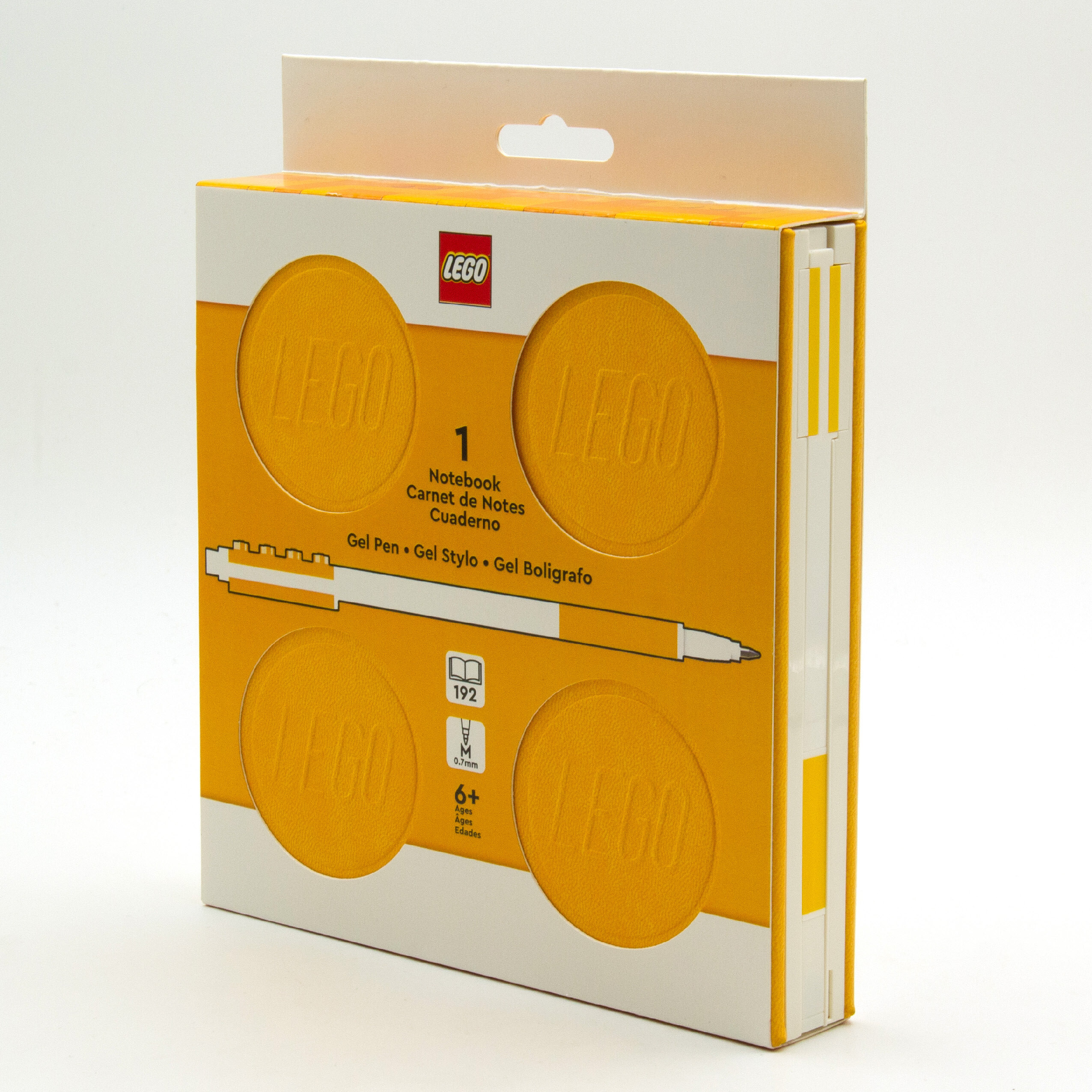 Locking Notebook With Gel Pen – Yellow - Image 2