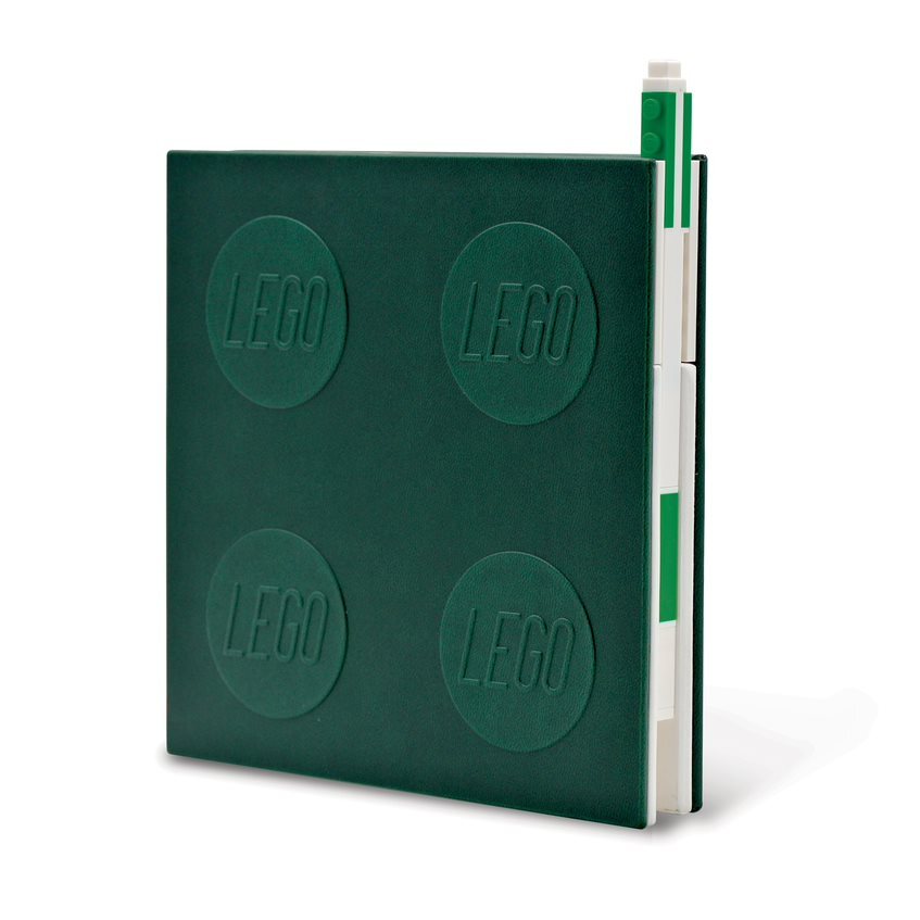 Locking Notebook With Gel Pen – Green - Image 3