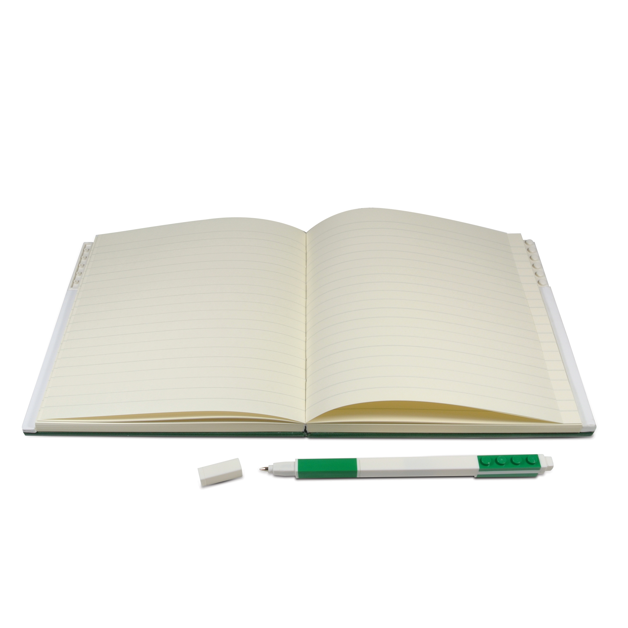 Locking Notebook With Gel Pen – Green - Image 4