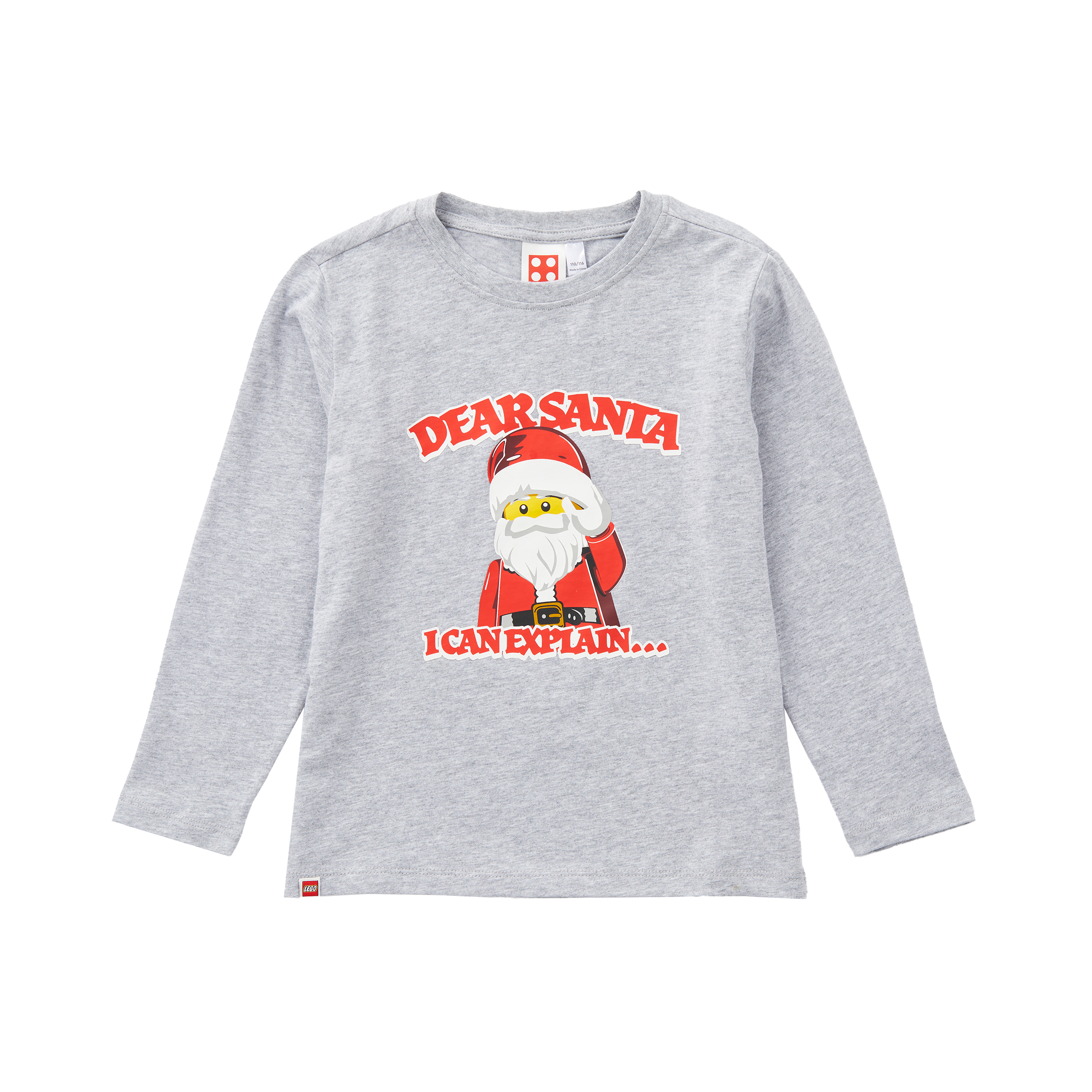 Kids' Long Sleeve Dear Santa T-Shirt