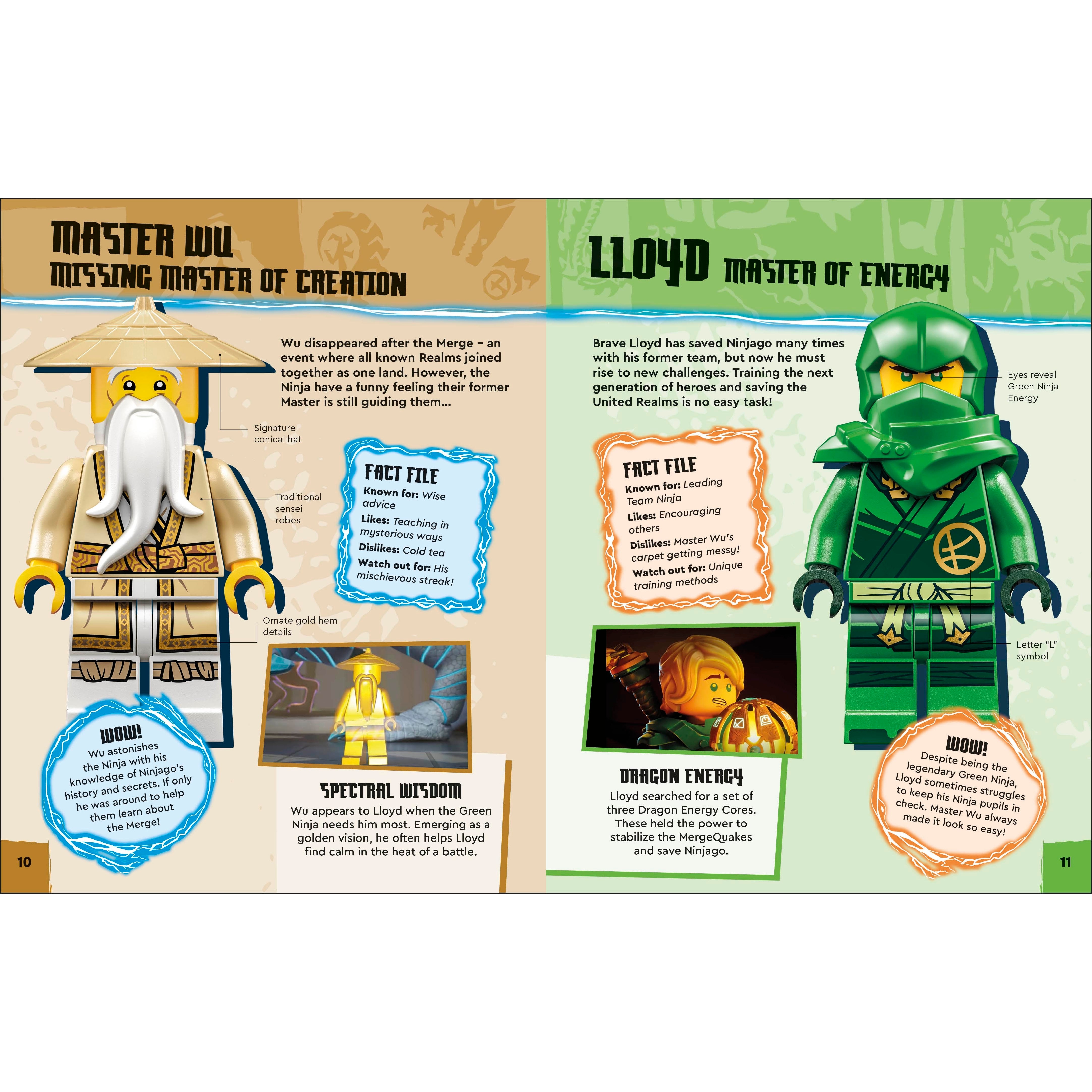 Lego Ninjago Dragons Rising Character Guide Book - Image 3