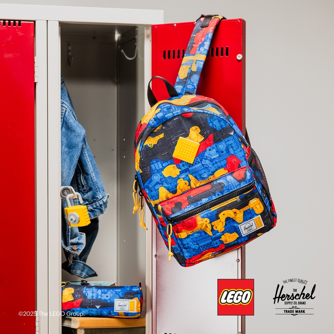 Herschel Heritage Youth Backpack – Scavenger Hunt Bricks - Image 6