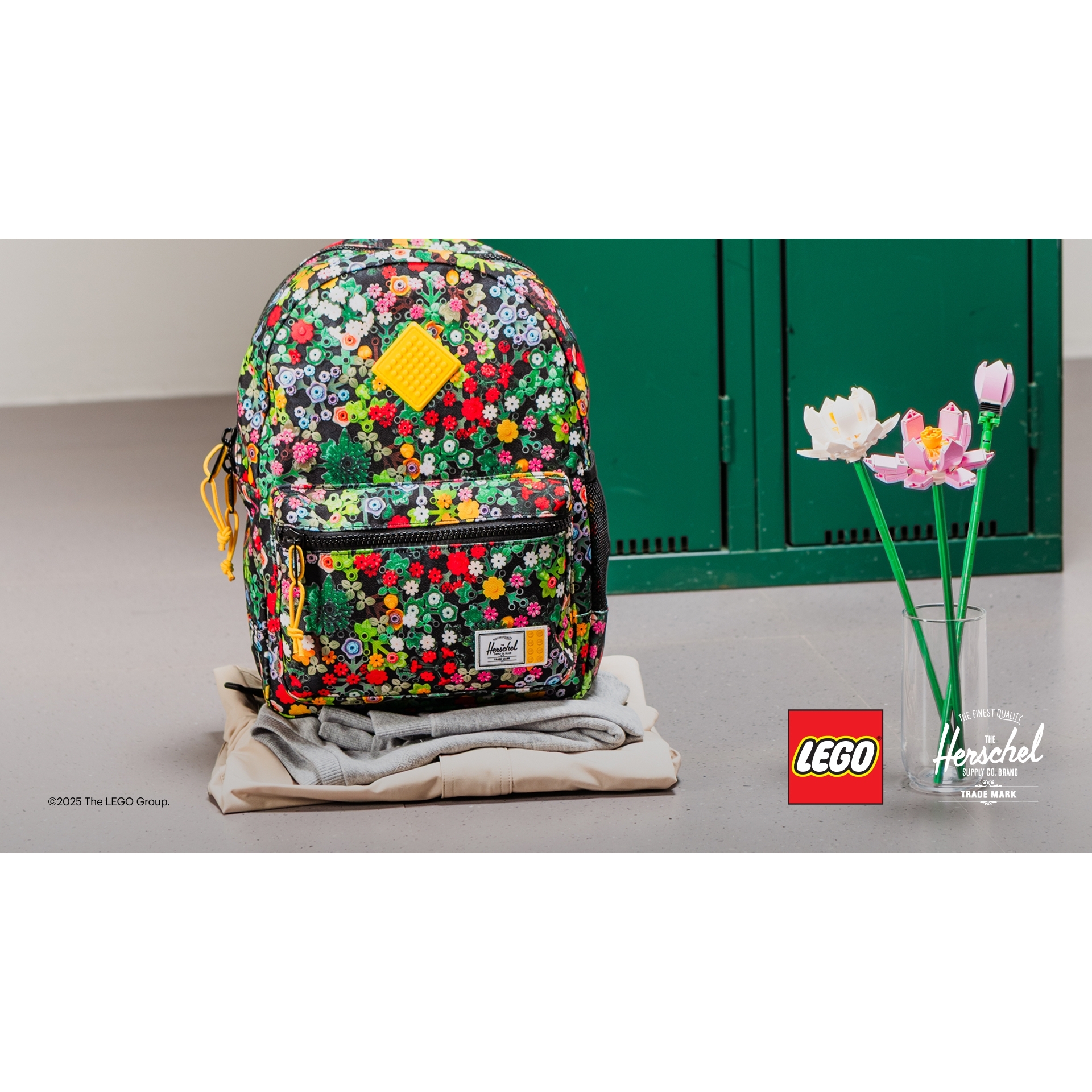 Herschel Heritage Youth Backpack – Scavenger Hunt Meadow - Image 6