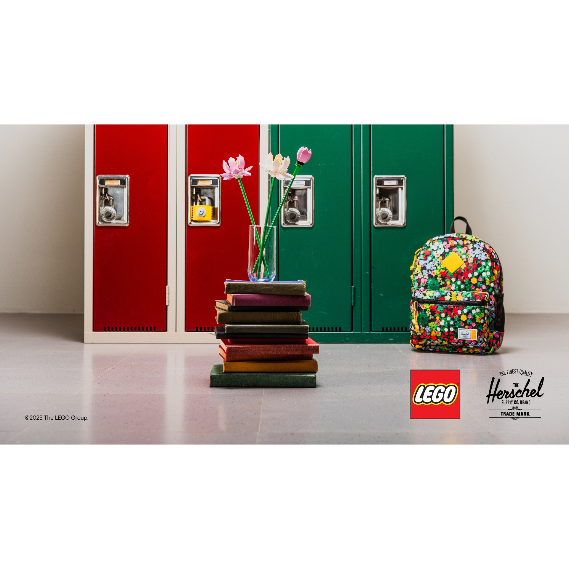 Herschel Heritage Youth Backpack – Scavenger Hunt Meadow - Image 9