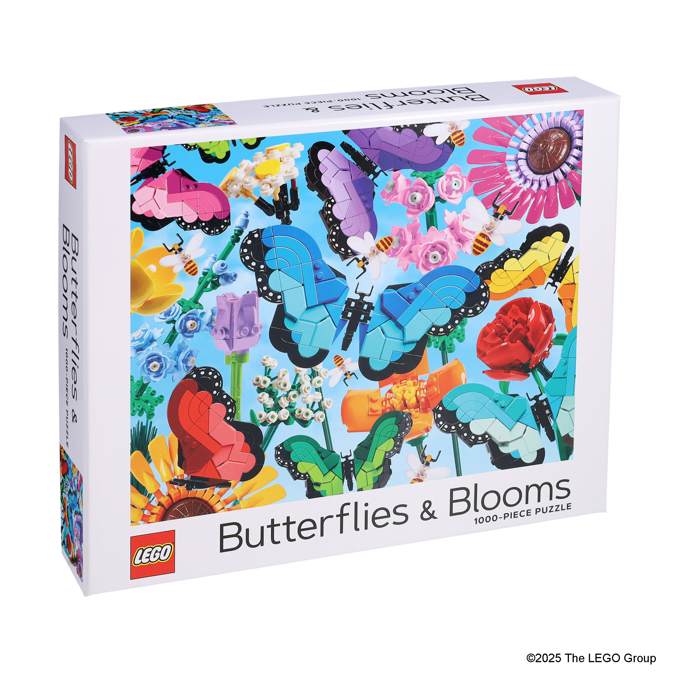 Butterflies & Blooms 1,000-Piece Puzzle - Image 2