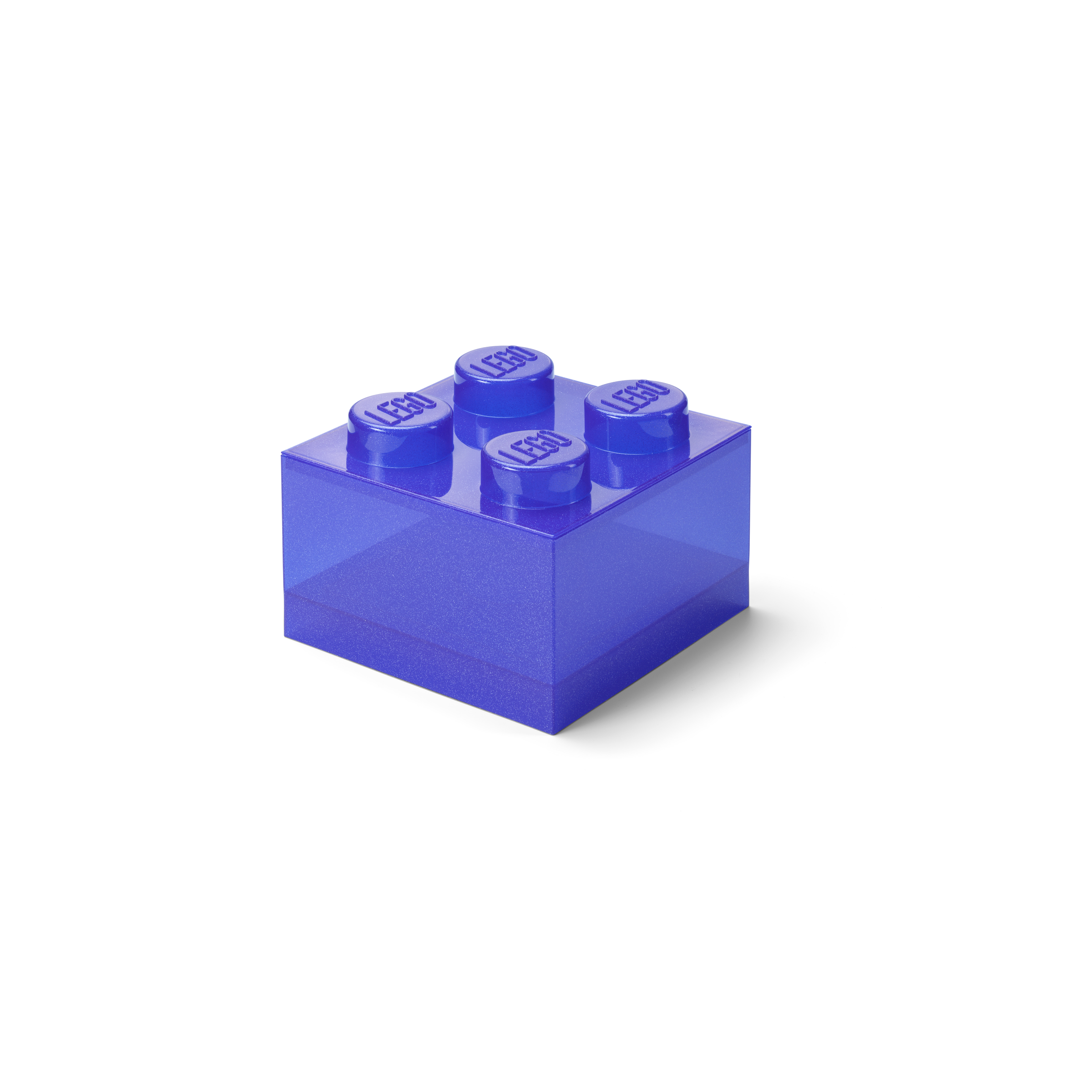 Purple Clear Brick-Shaped Storage Box - Image 3