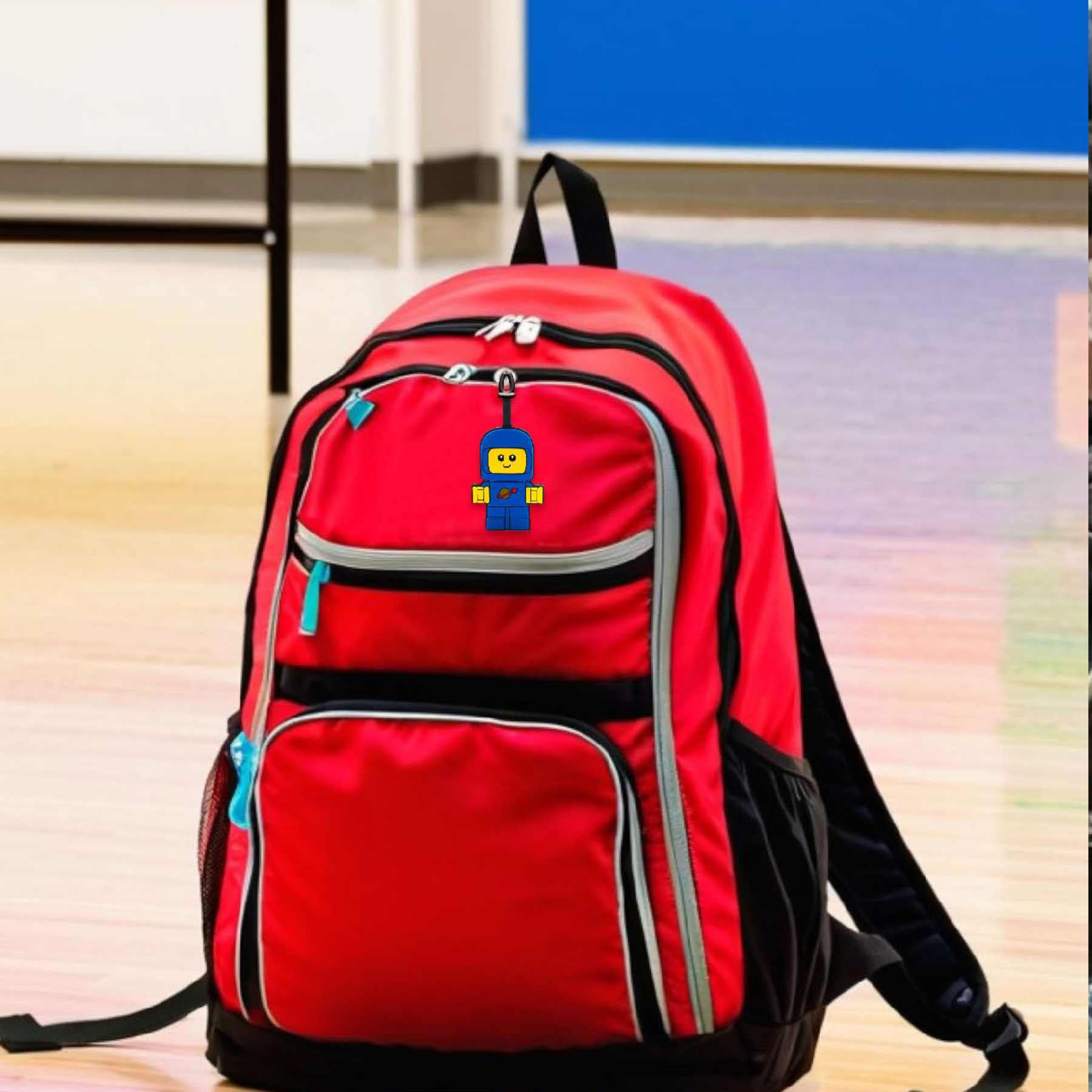 Space Baby Bag Tag – Blue - Image 6