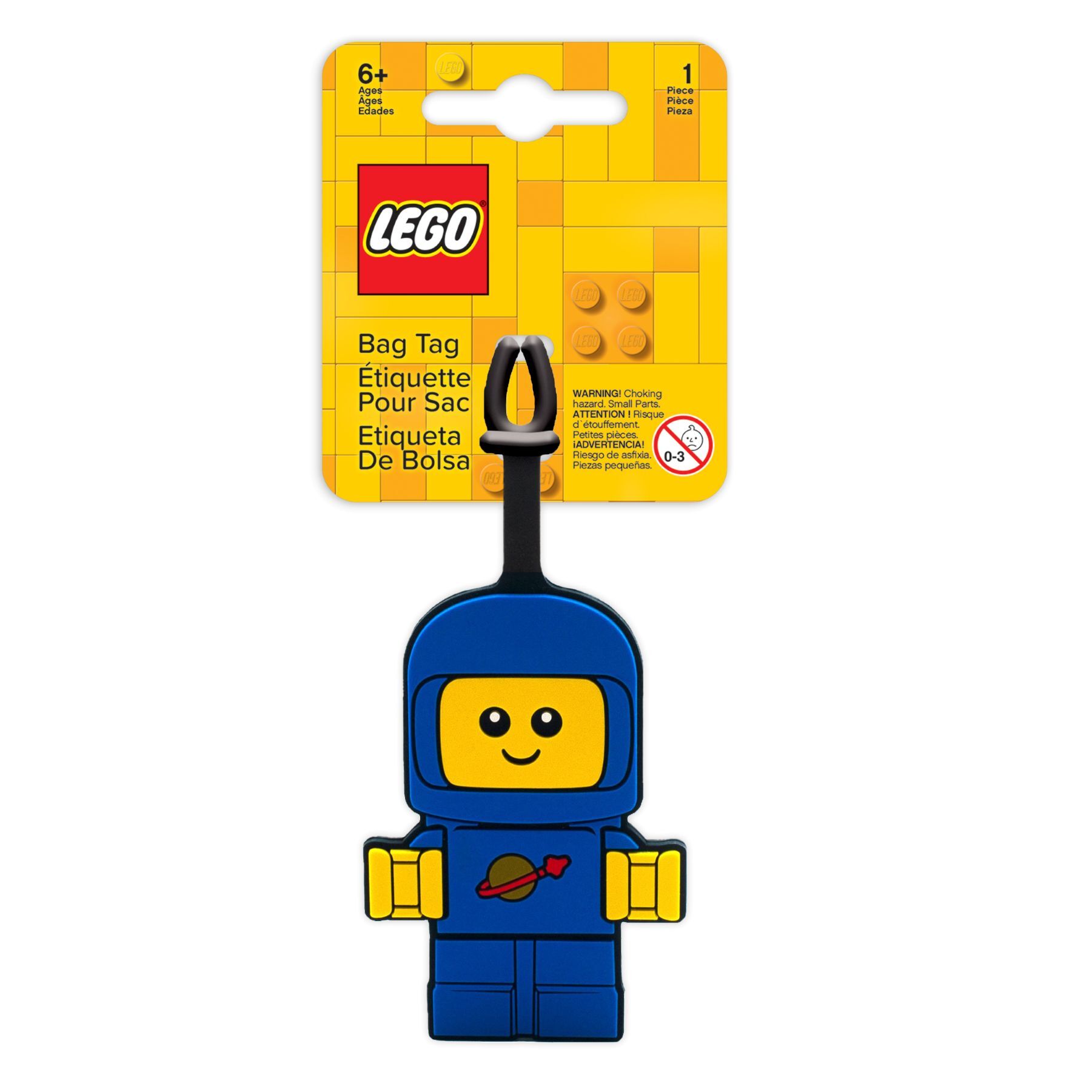 Space Baby Bag Tag – Blue - Image 2