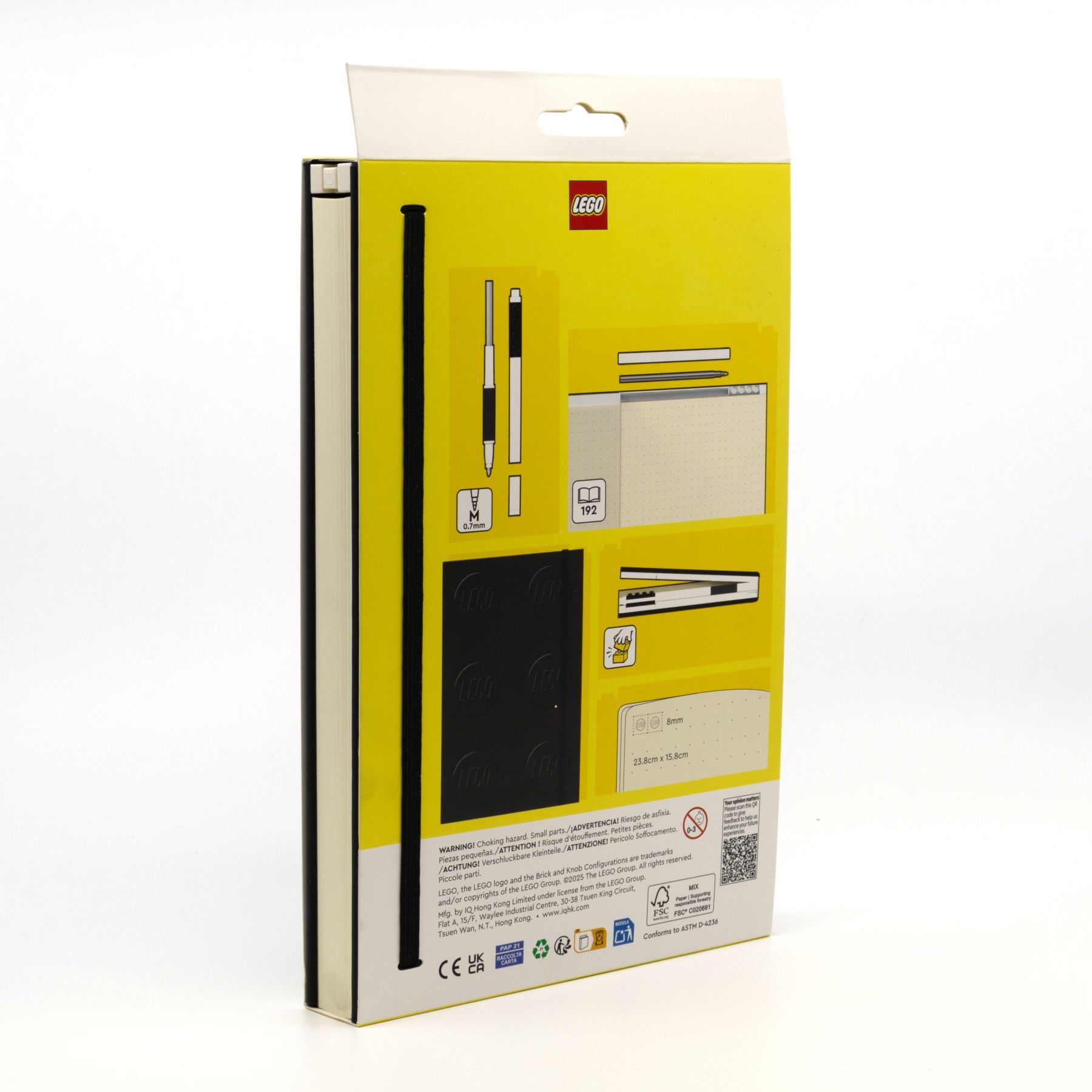 Locking Notebook With Gel Pen – 2X3 Black - Image 6