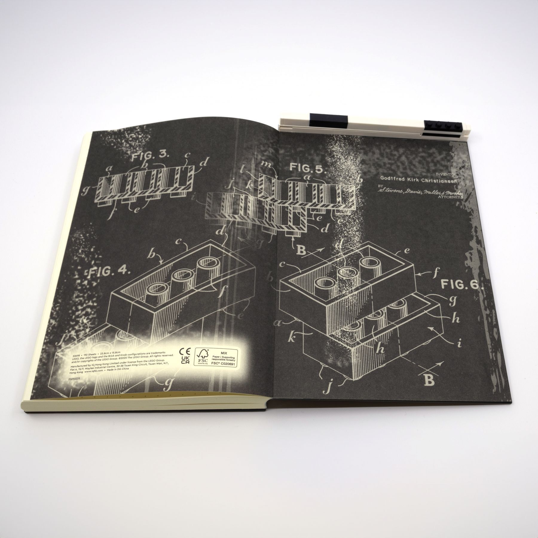 Locking Notebook With Gel Pen – 2X3 Black - Image 5