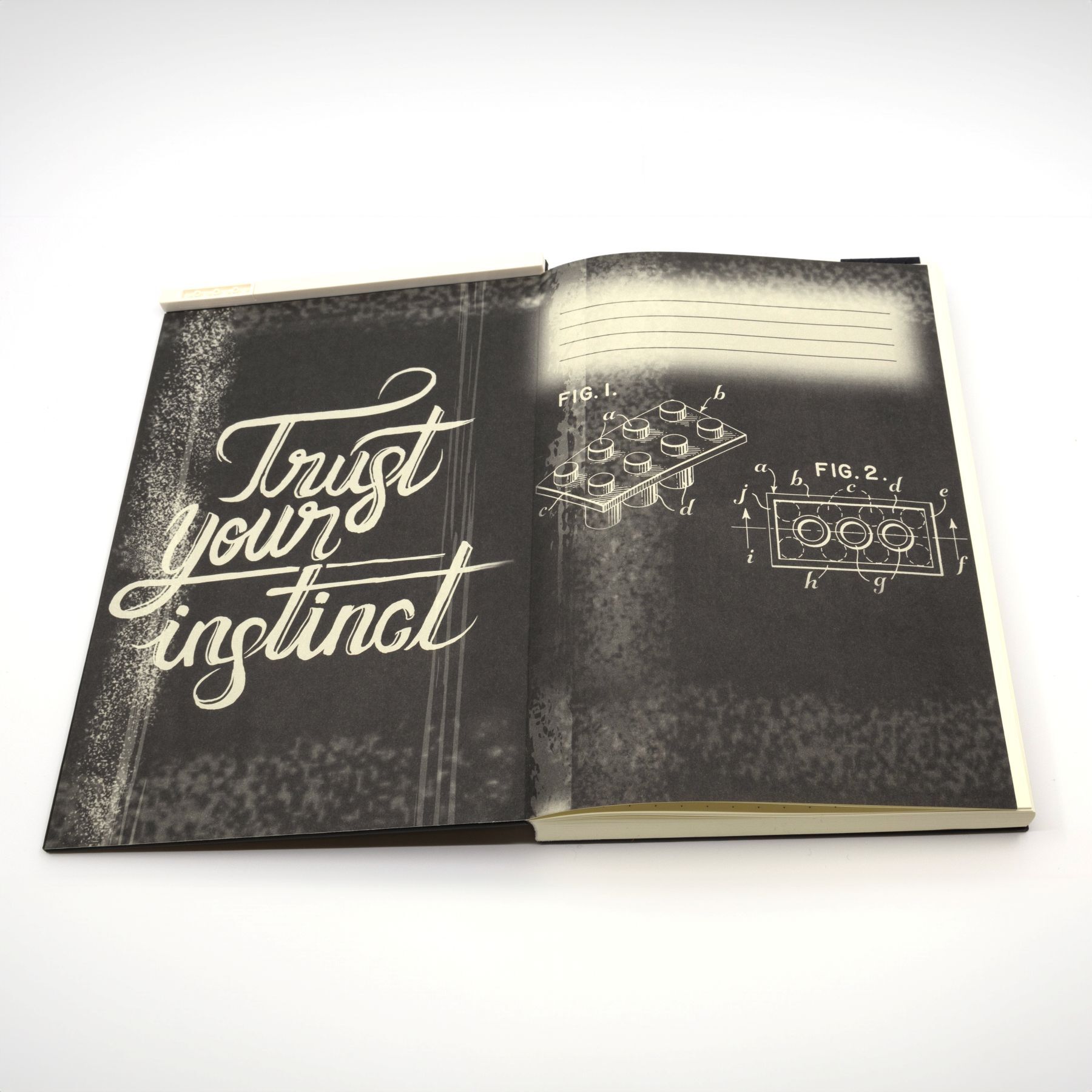 Locking Notebook With Gel Pen – 2X3 Black - Image 4