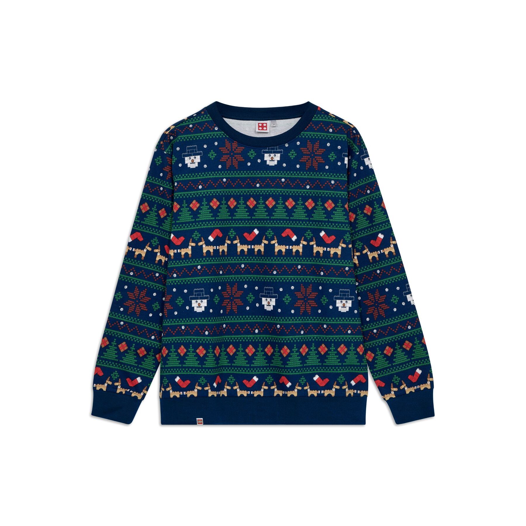 Adults Christmas Sweatshirt - Dark Blue