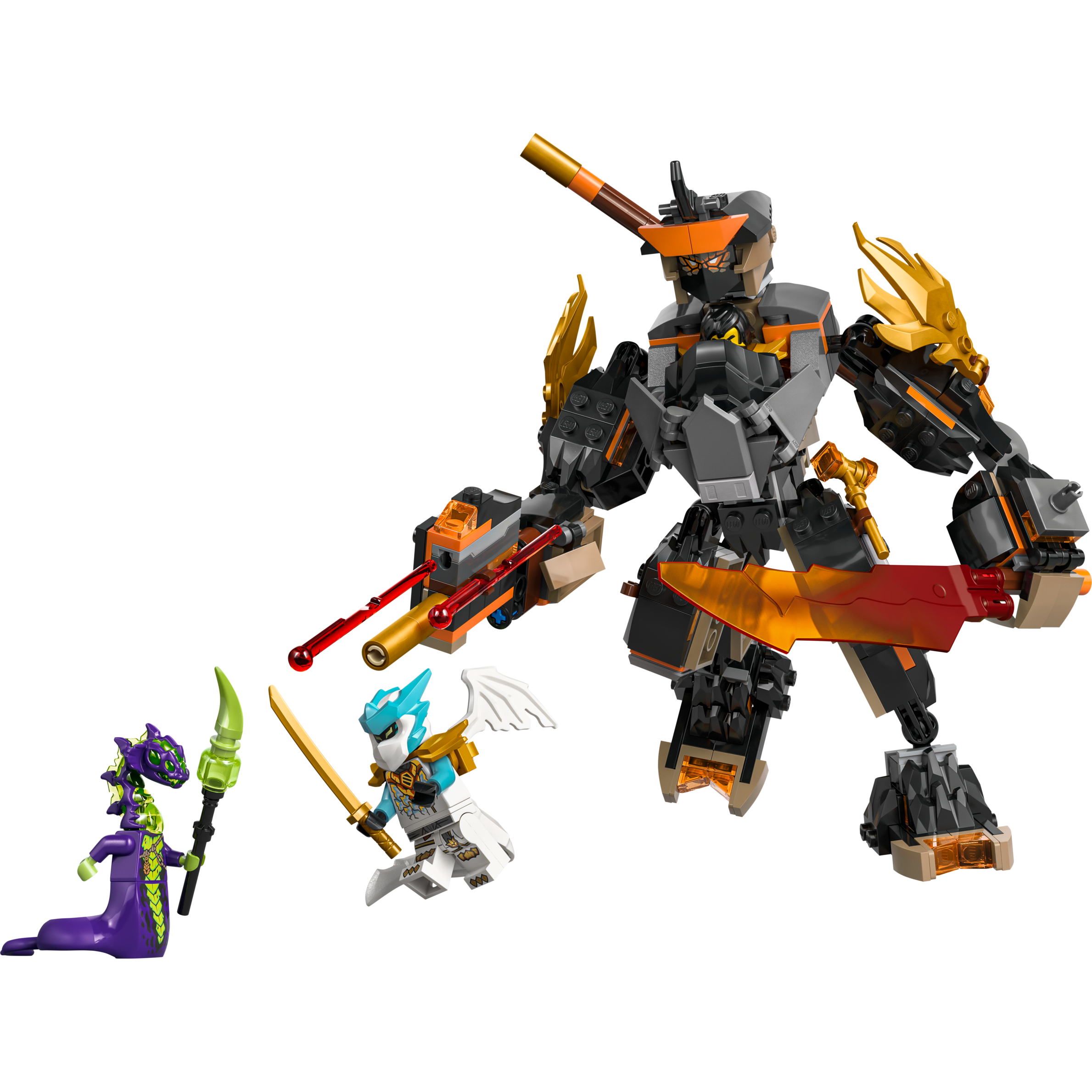 Cole's Mission Mech & Dragon Zane