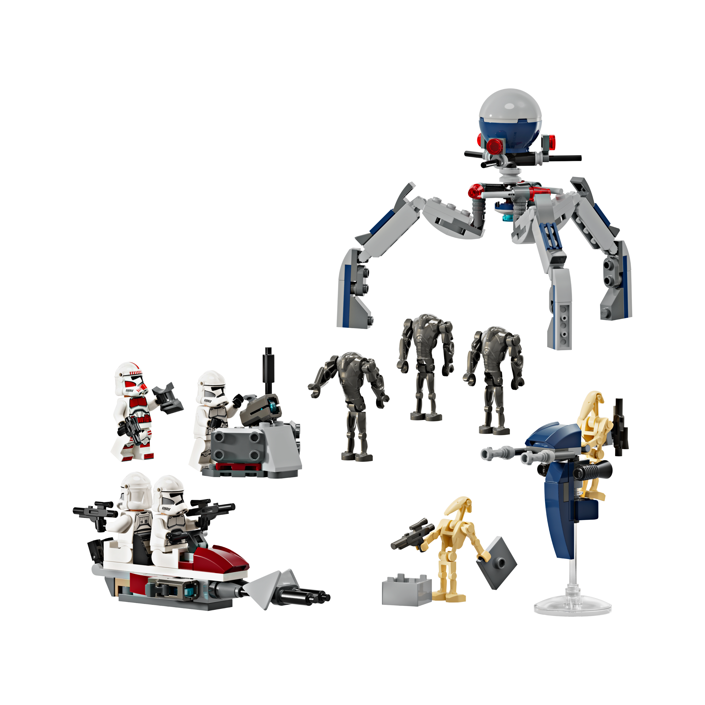 Clone Trooper & Battle Droid Battle Pack