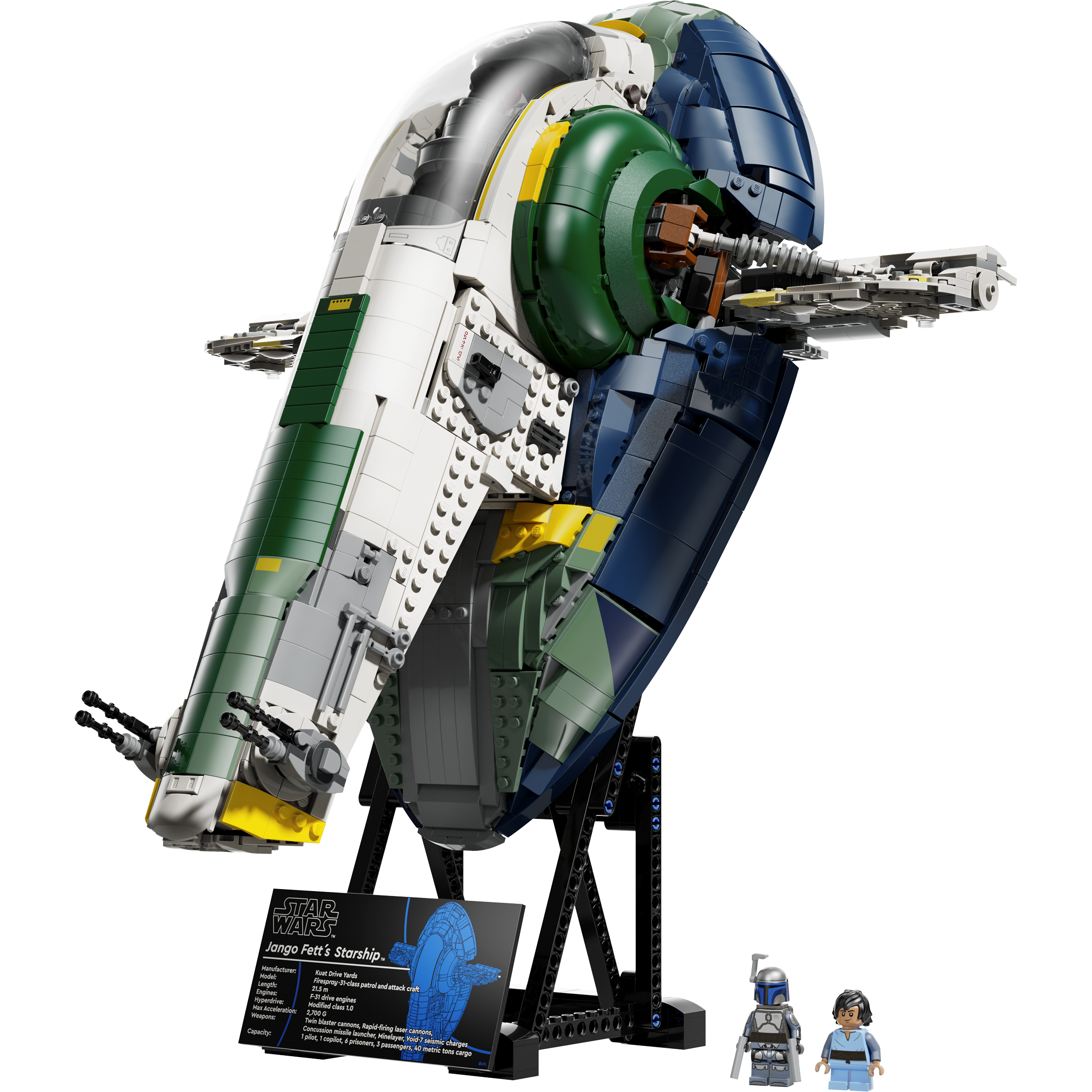 Jango Fett's Firespray-Class Starship