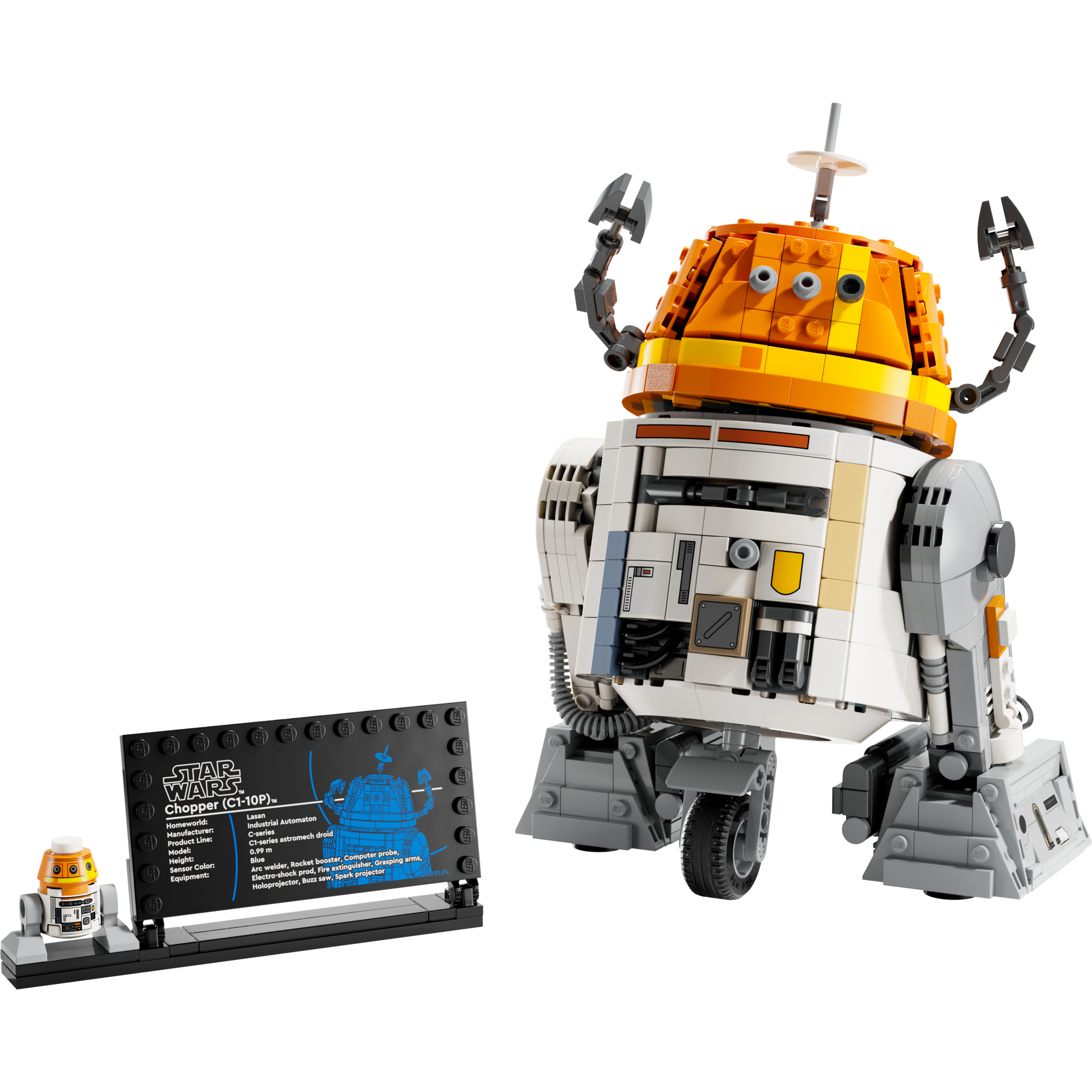 Chopper (C1-10P) Astromech Droid